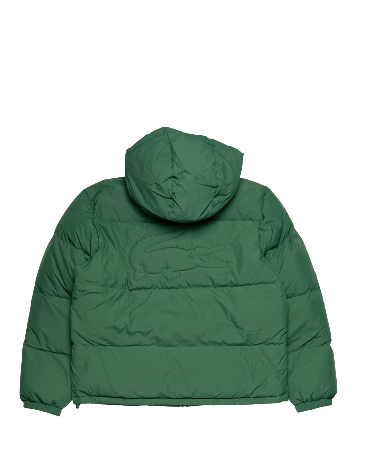 Lacoste Hooded Lightweight Quilted Zip Jacket - Image 3