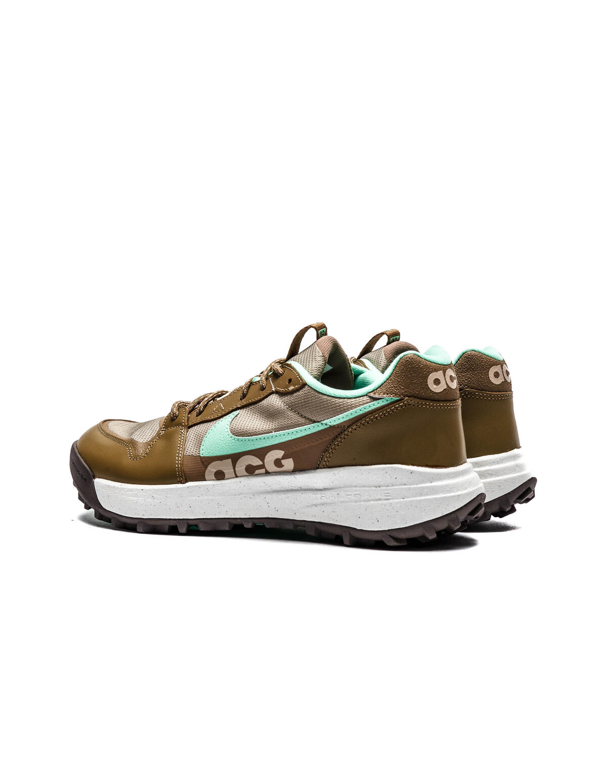 Nike ACG Lowcate Shoes Limestone / Green Glow - Dark Driftwood - Sail - Image 23