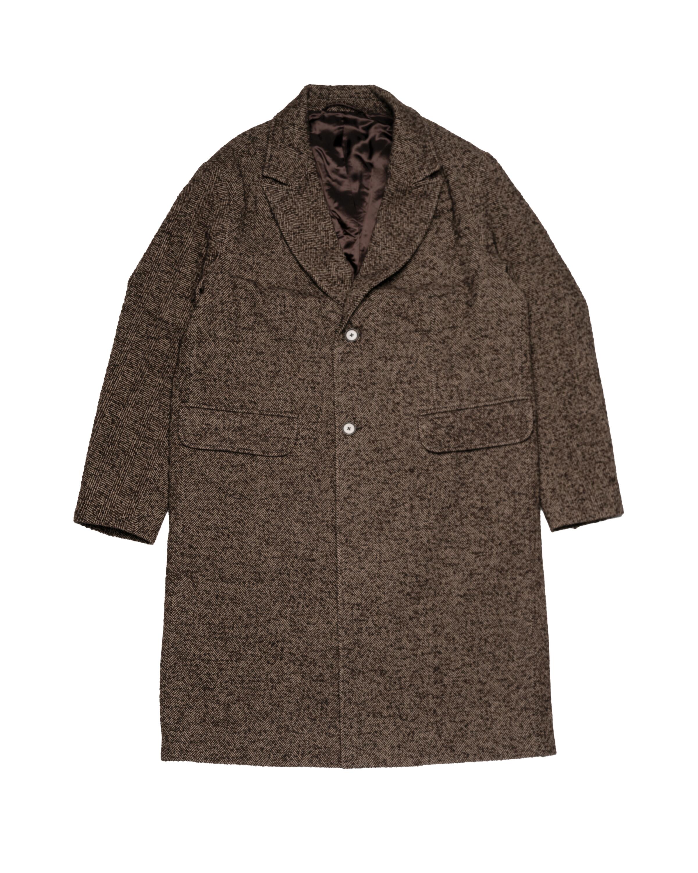 WOOD WOOD Joe herringbone coat