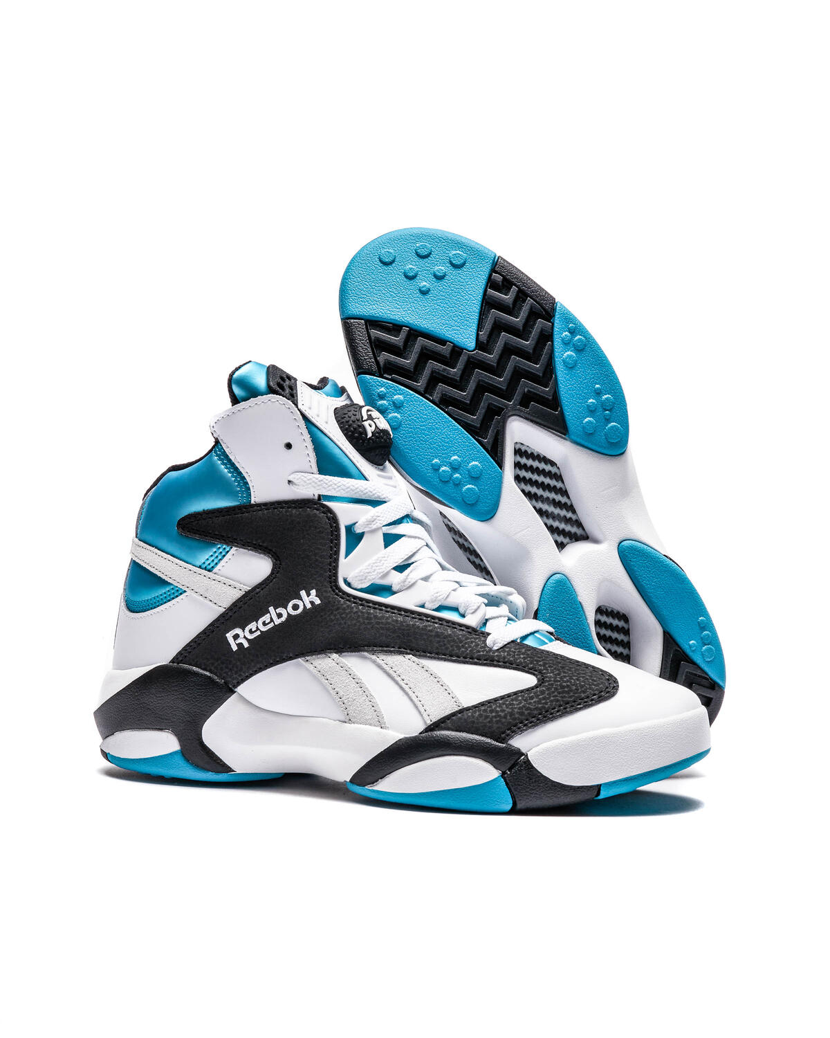 Reebok Shaq Attaq OG - Footwear White / Core Black / Azure - Image 14