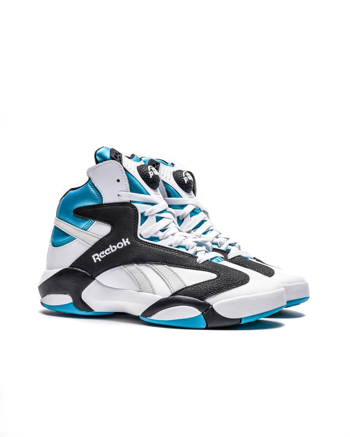 Reebok Shaq Attaq OG - Footwear White / Core Black / Azure - Image 12