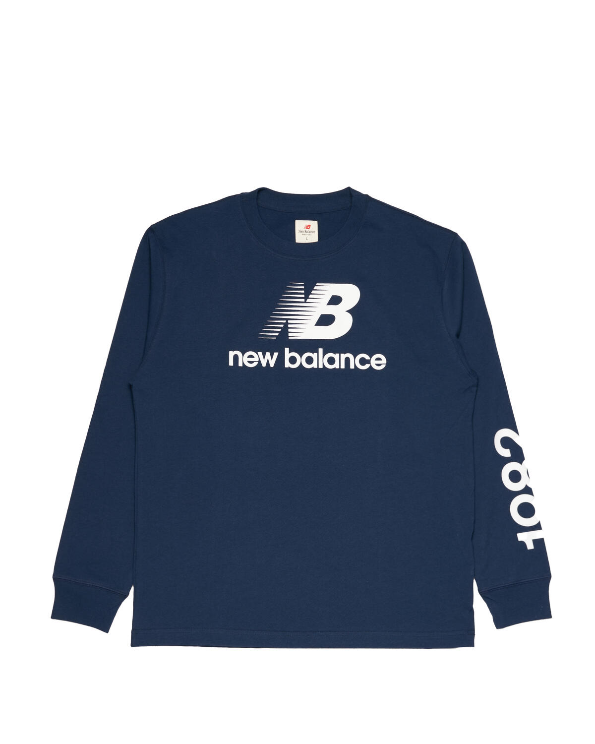 New Balance Made in USA Heritage L/S Tee NAVY