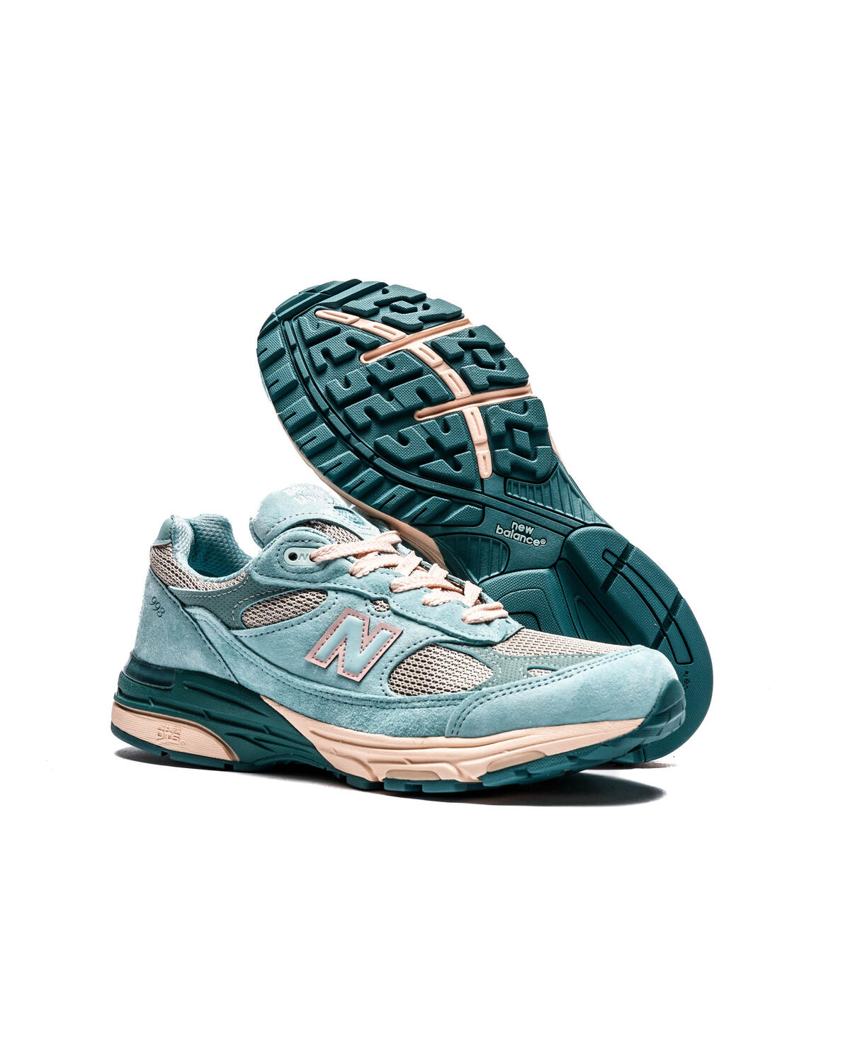 New Balance x Joe Freshgoods Women's 993 - Blue/Vintage Rose - Image 5