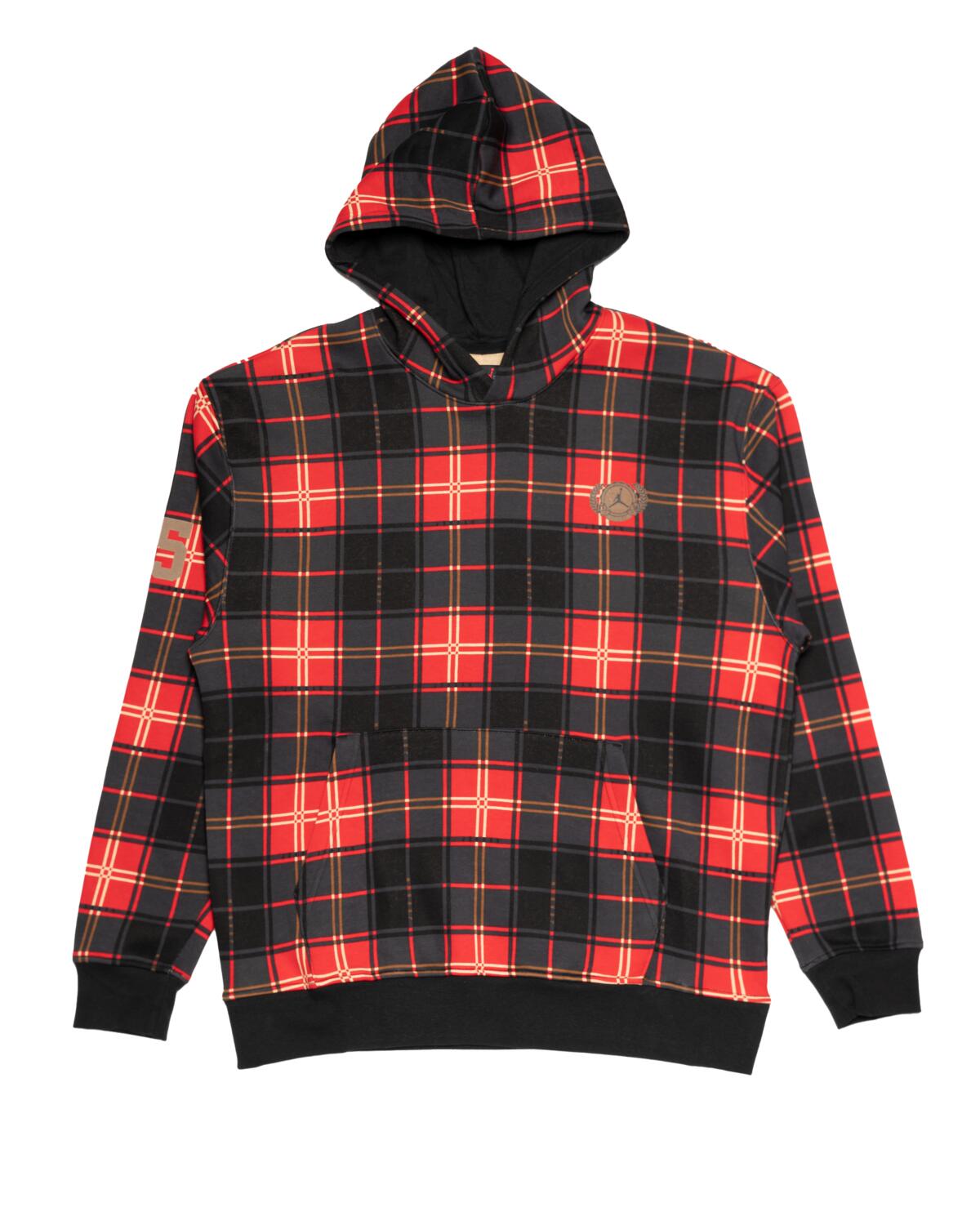 Air Jordan Essentials Holiday Plaid Hoodie - Image 2