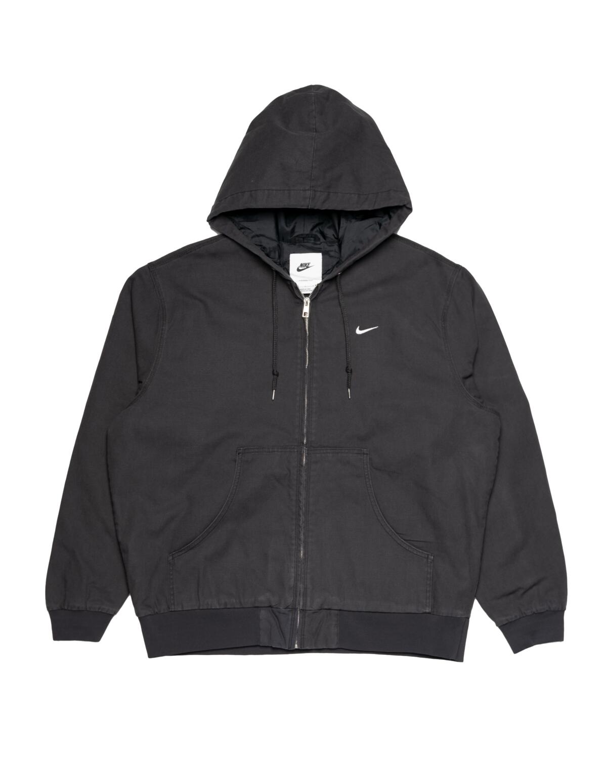 Nike Padded Hooded Jacket - Off Noir / White - Image 5