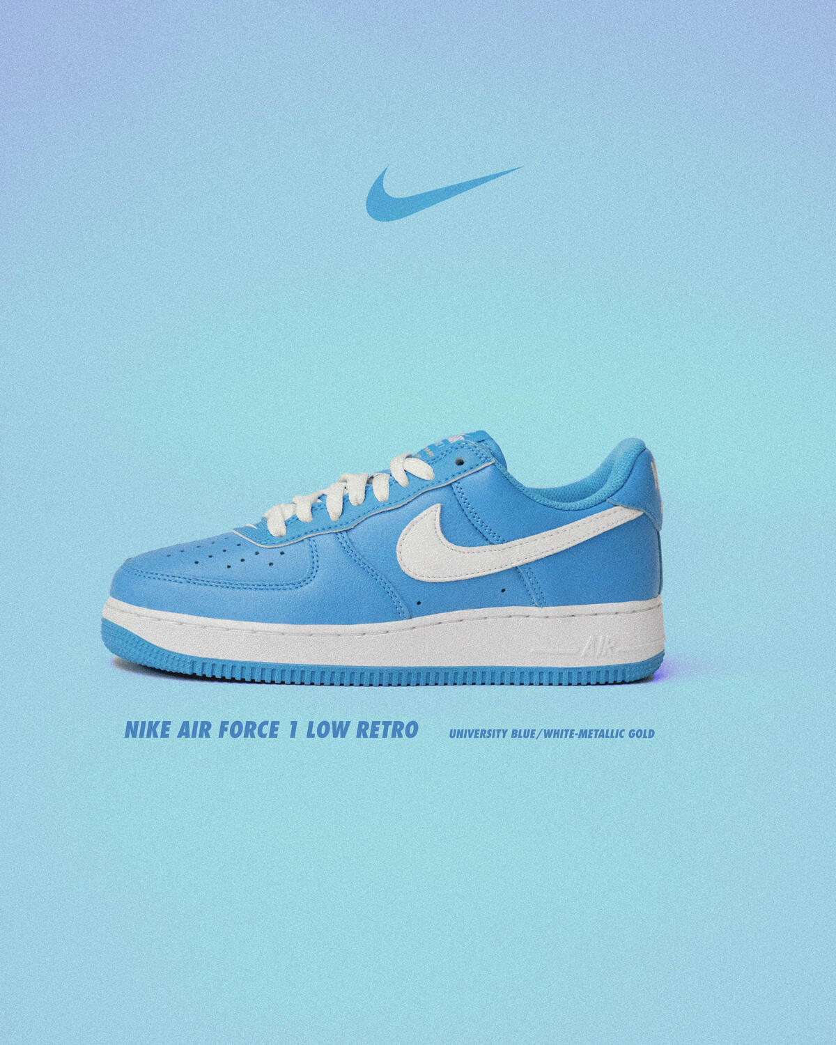 Nike Air Force 1 Low 'University Blue' - Image 6