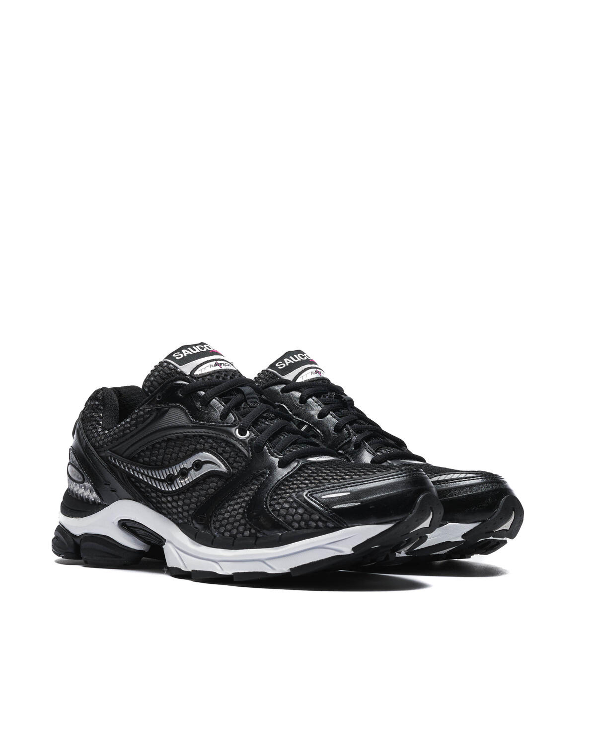 Saucony Progrid Triumph 4 Black / Silver (Women's) - Image 3