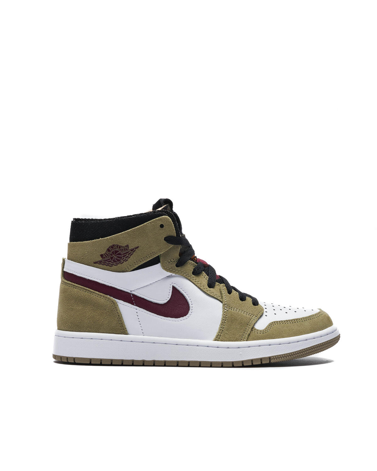 Nike Air Jordan 1 Zoom CMFT - Neutral Olive / Altitude Green / Cherrywood Red - Image 12