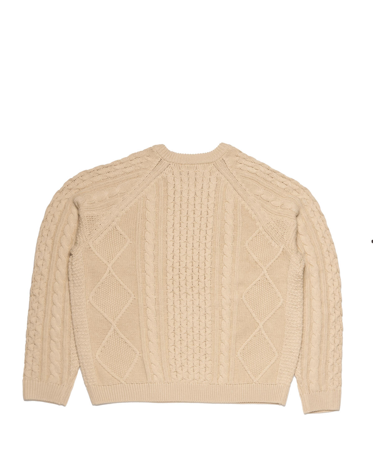 Nike Cable Knit Crewneck Sweatshirt - Rattan - Image 8
