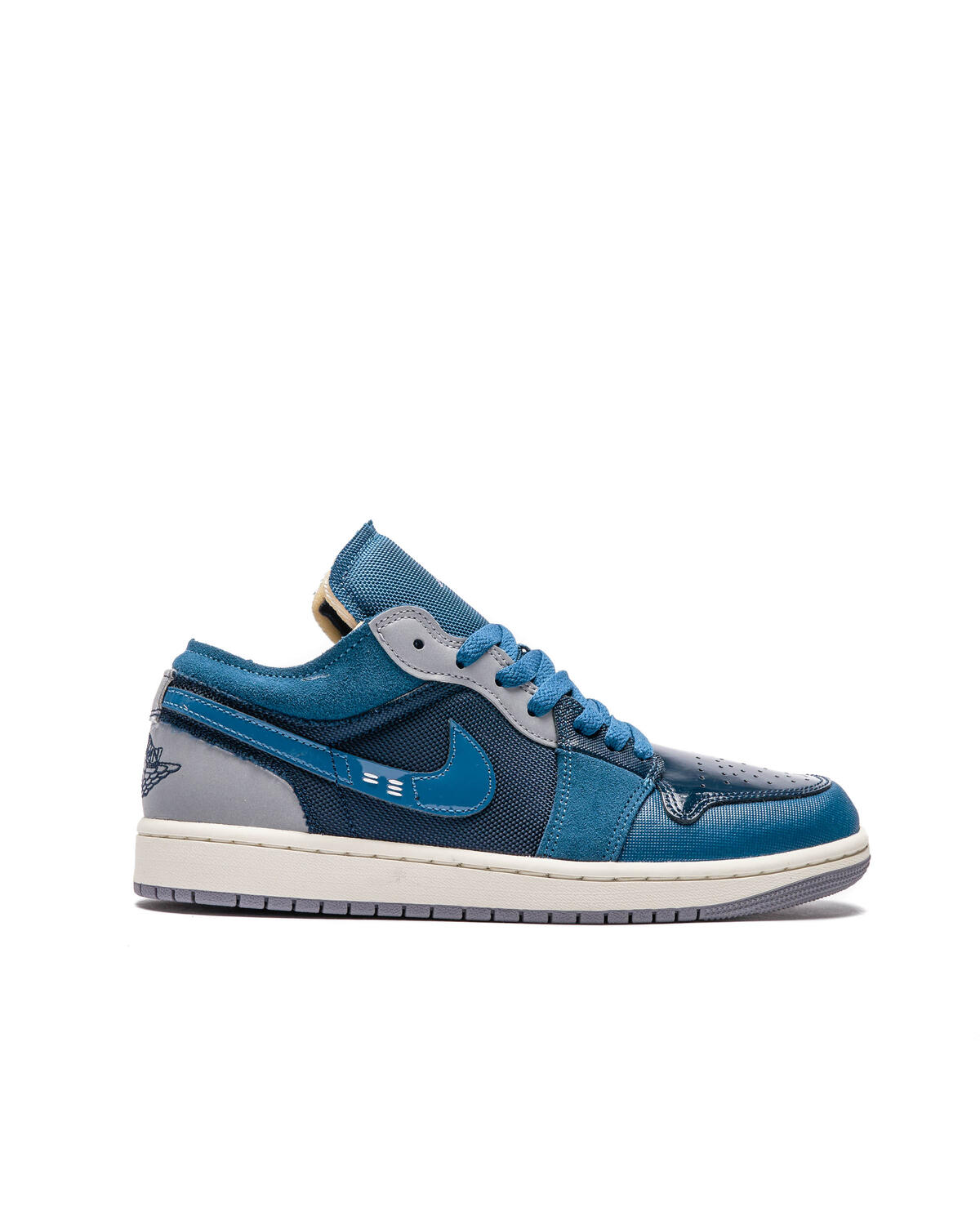 Air Jordan 1 Low SE Craft 'Obsidian/Ashen Slate/French Blue/Sail' - Image 11