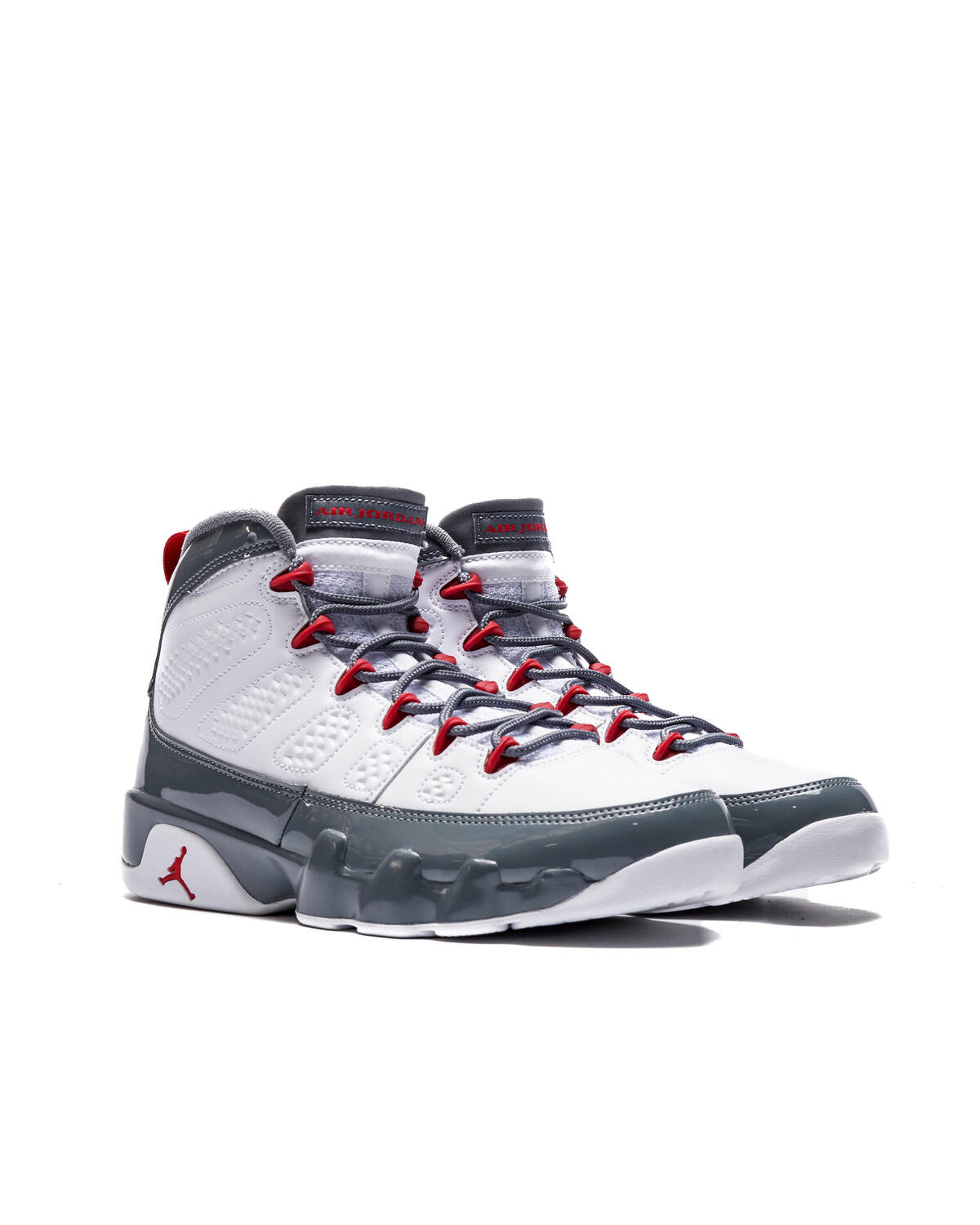 Air Jordan 9 Retro White / Fire Red / Cool Grey - Image 37