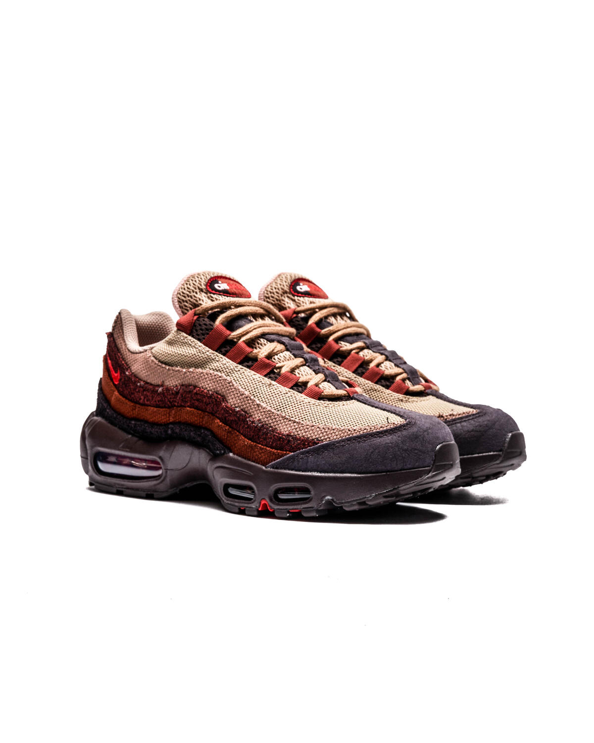 Nike Women's Air Max 95 (Brown Basalt/University Red-Oxen Brown) - Image 3