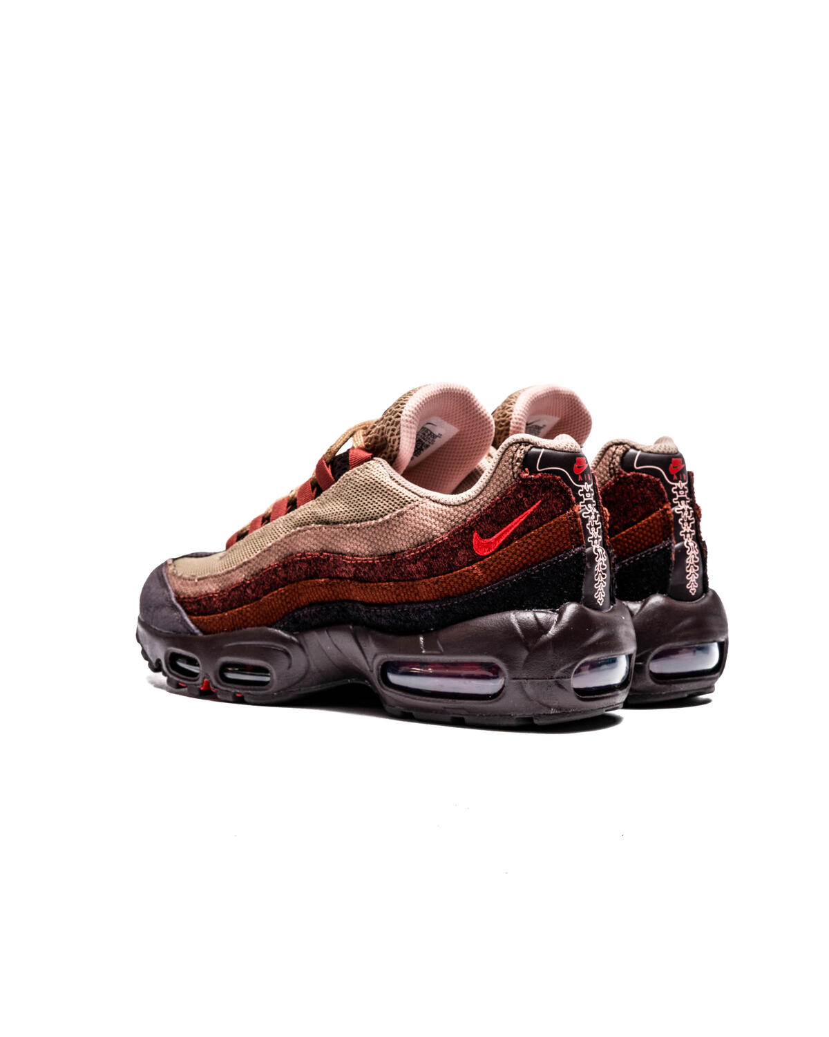 Nike Women's Air Max 95 (Brown Basalt/University Red-Oxen Brown) - Image 4