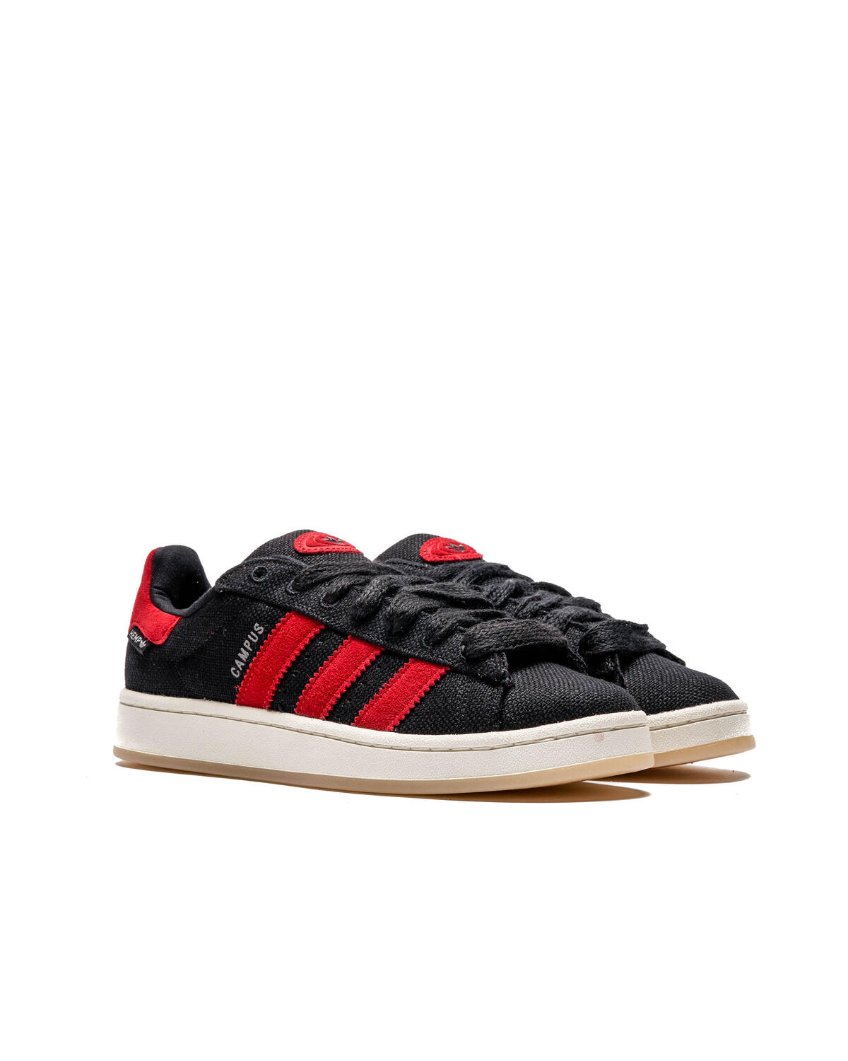 adidas Campus 00S TKO "Hemp" Core Black/Power Red/Off White - Image 9