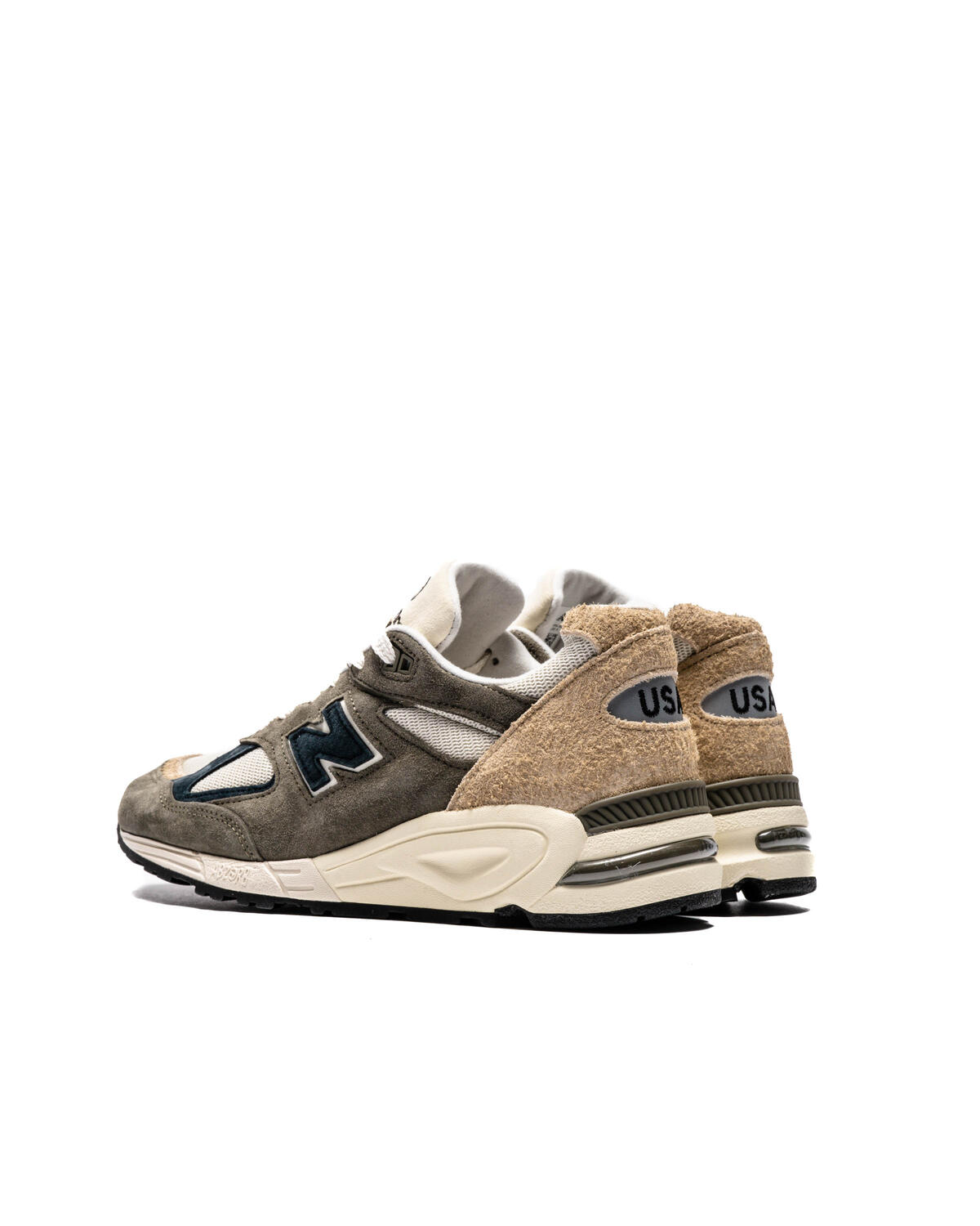 New Balance 990V2 Olive Beige - Image 26