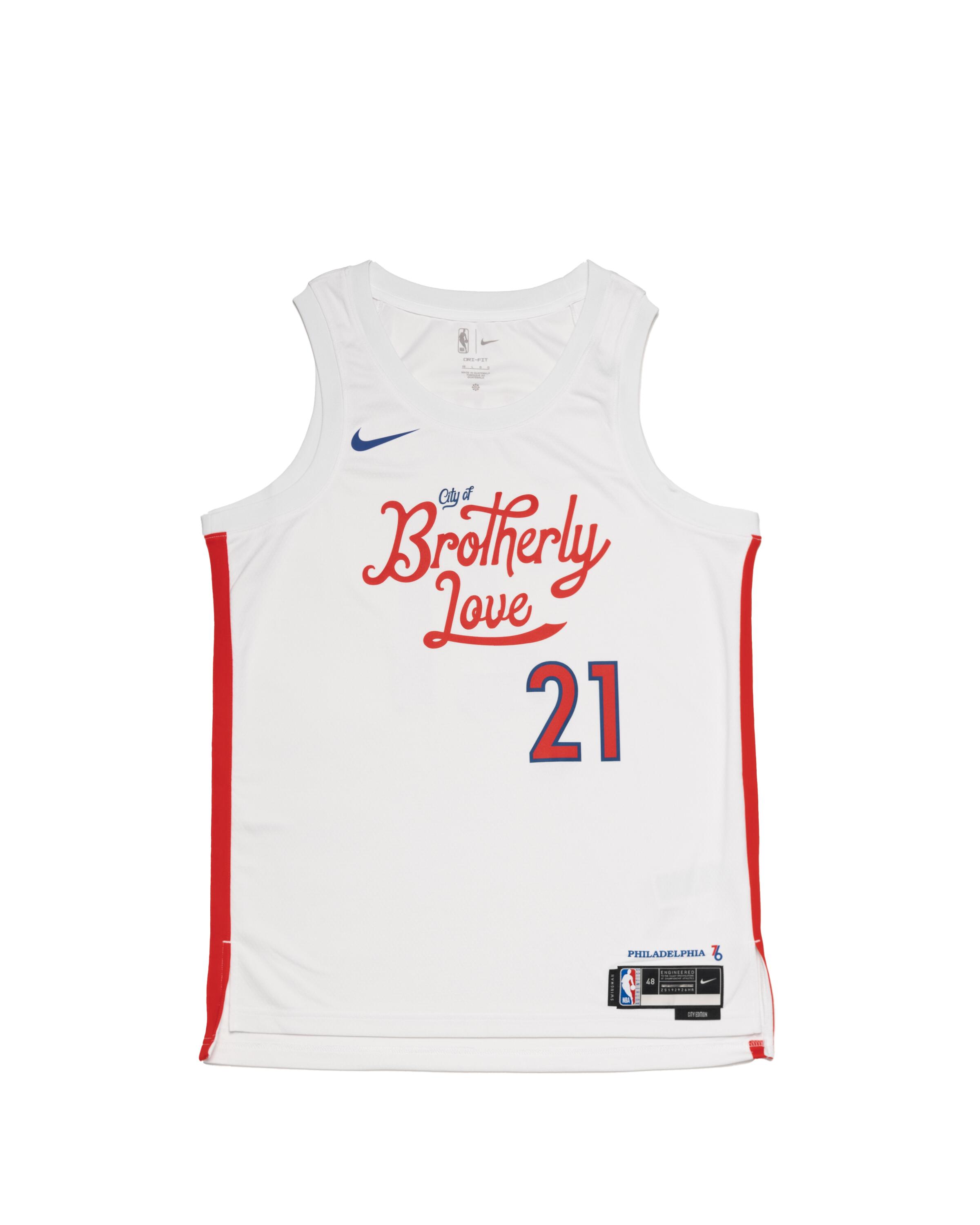 Nike Phila 76ers City Edition  Dri-FIT NBA Jersey