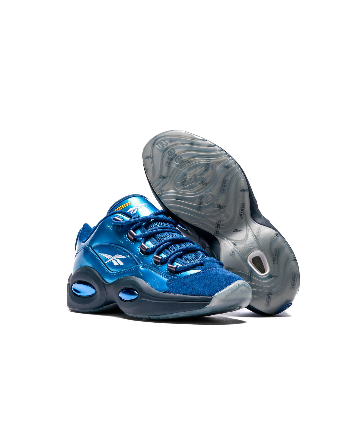 Reebok Men's Panini Question Low Shoes - Classic Cobalt Blue / Black - Image 11