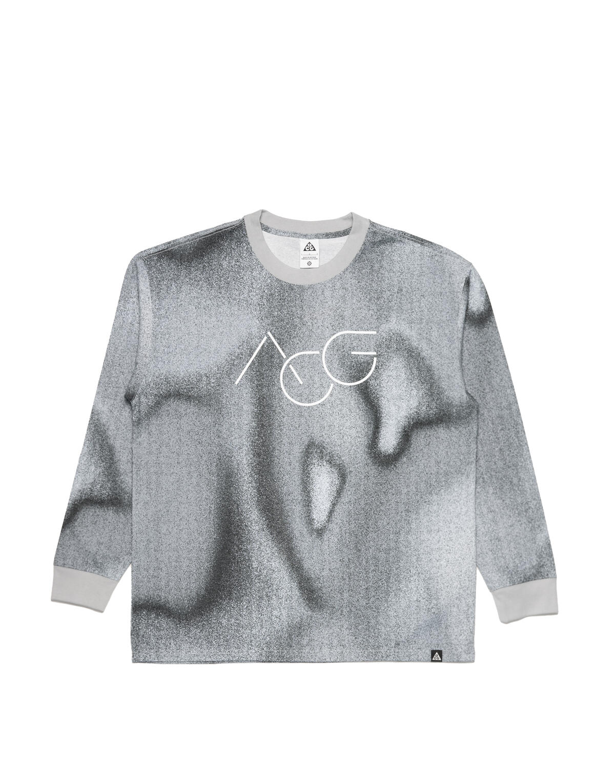 Nike ACG Print Long Sleeve T-Shirt Photon Dust / Pure Platinum / Light Smoke Grey - Image 9