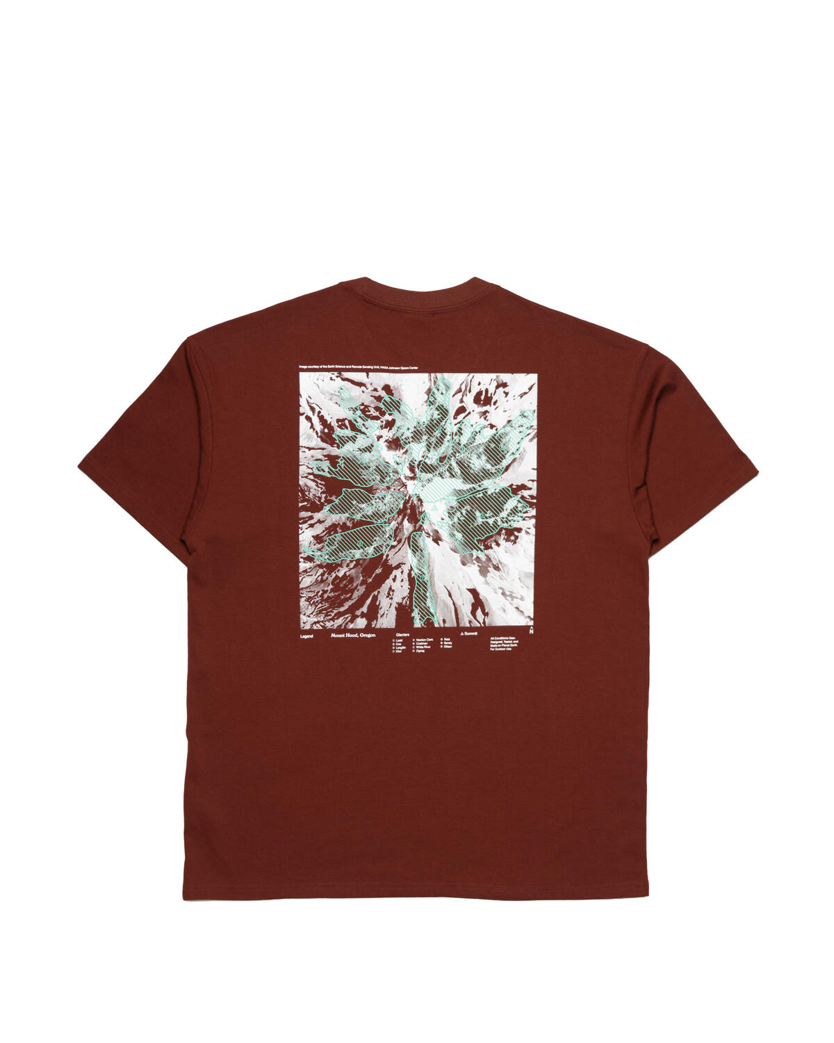 Nike ACG Glacier T-Shirt Oxen Brown - Image 3