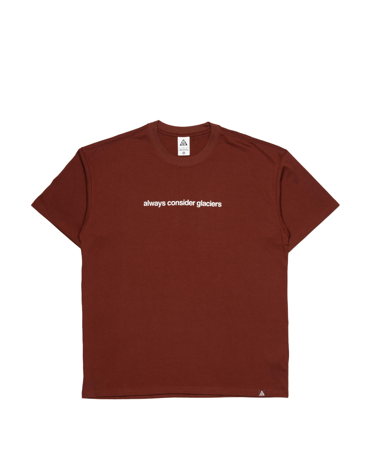Nike ACG Glacier T-Shirt Oxen Brown - Image 2