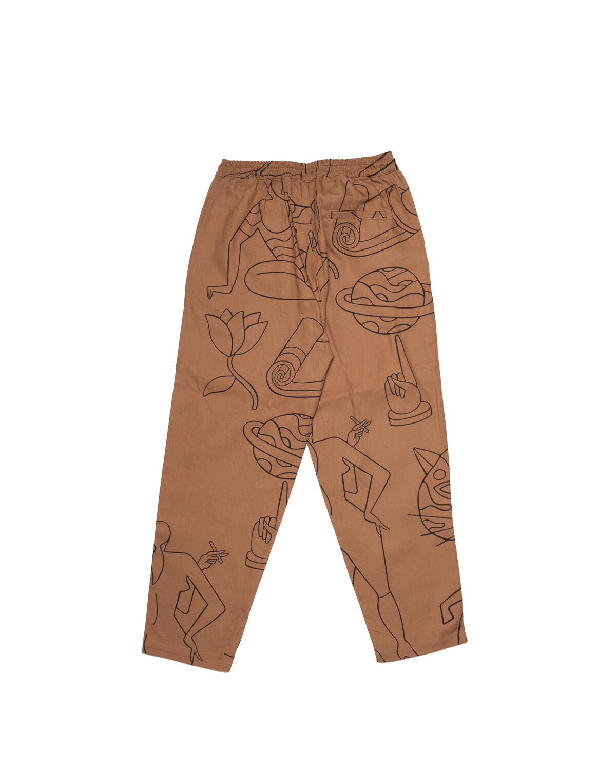 by Parra Experience Life Worker Pants Camel - Image 3