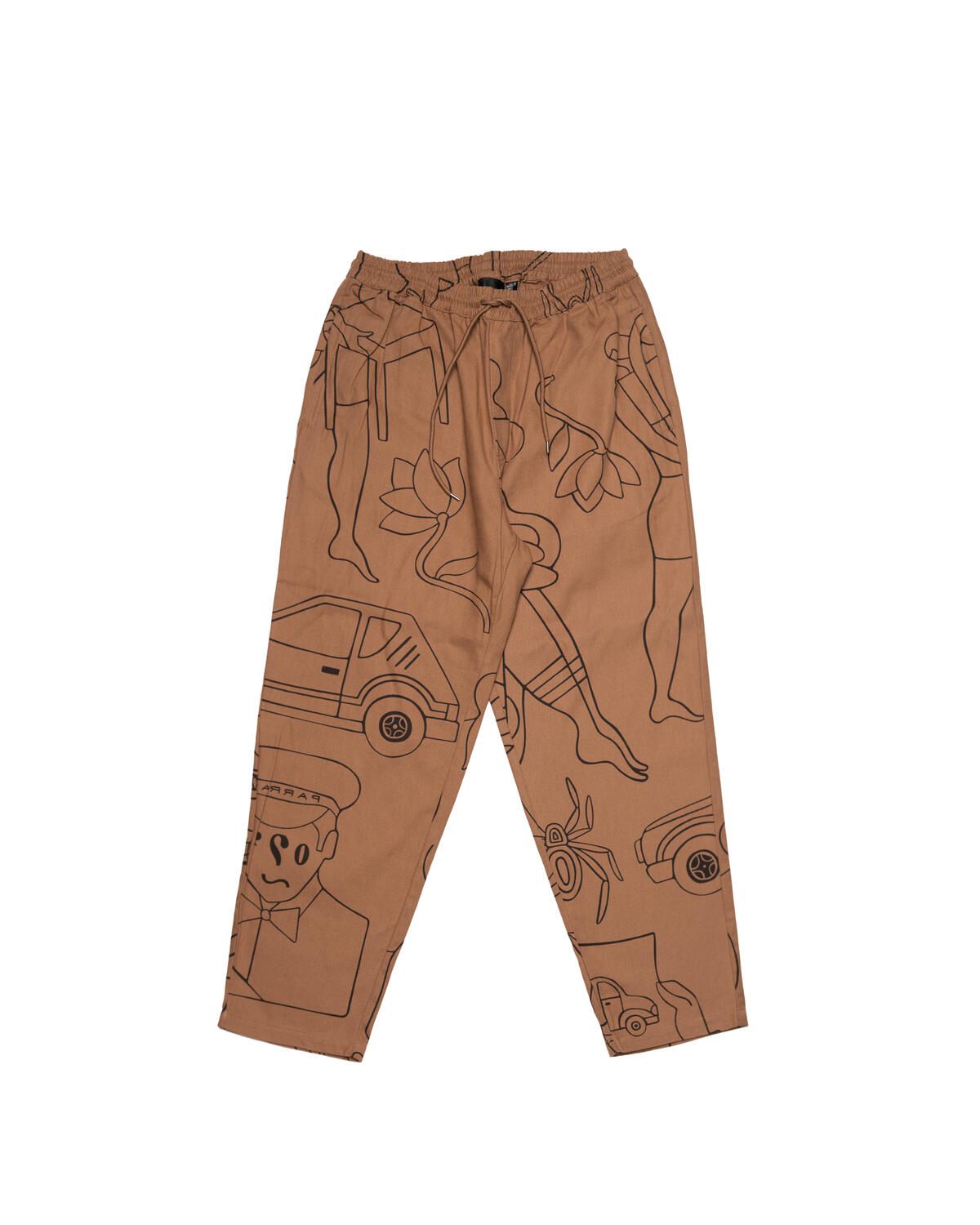 by Parra Experience Life Worker Pants Camel - Image 2