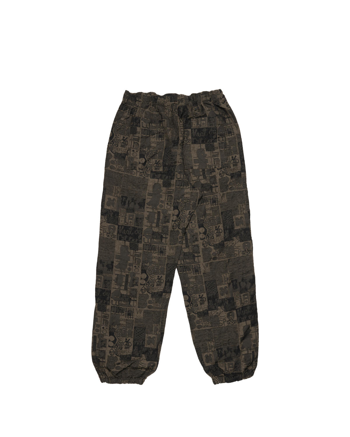 WOOD WOOD Niel Collage jacquard trousers - Image 3