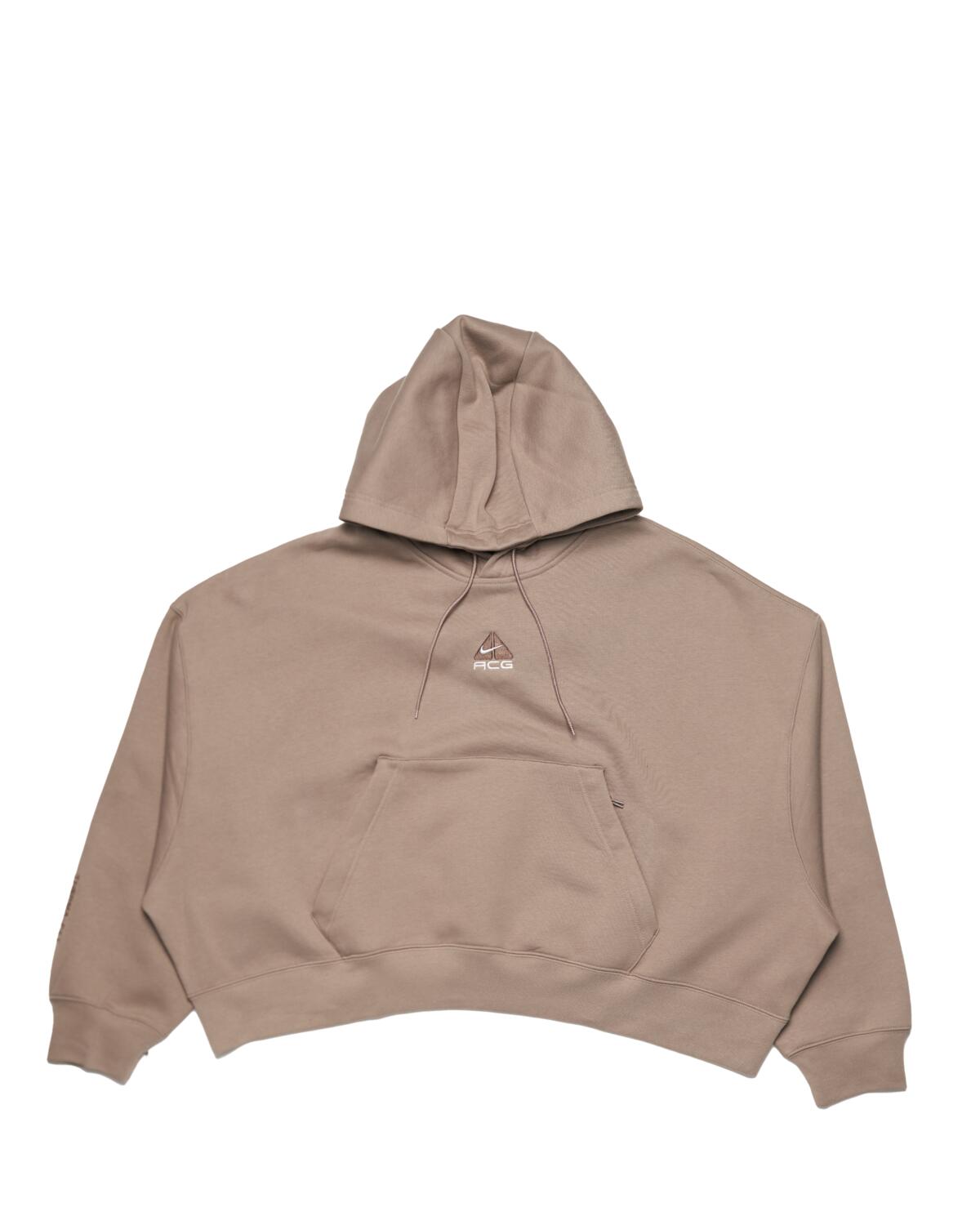 Nike ACG Womens Tuff Knit Hoodie Moon Fossil / Ironstone - Image 2