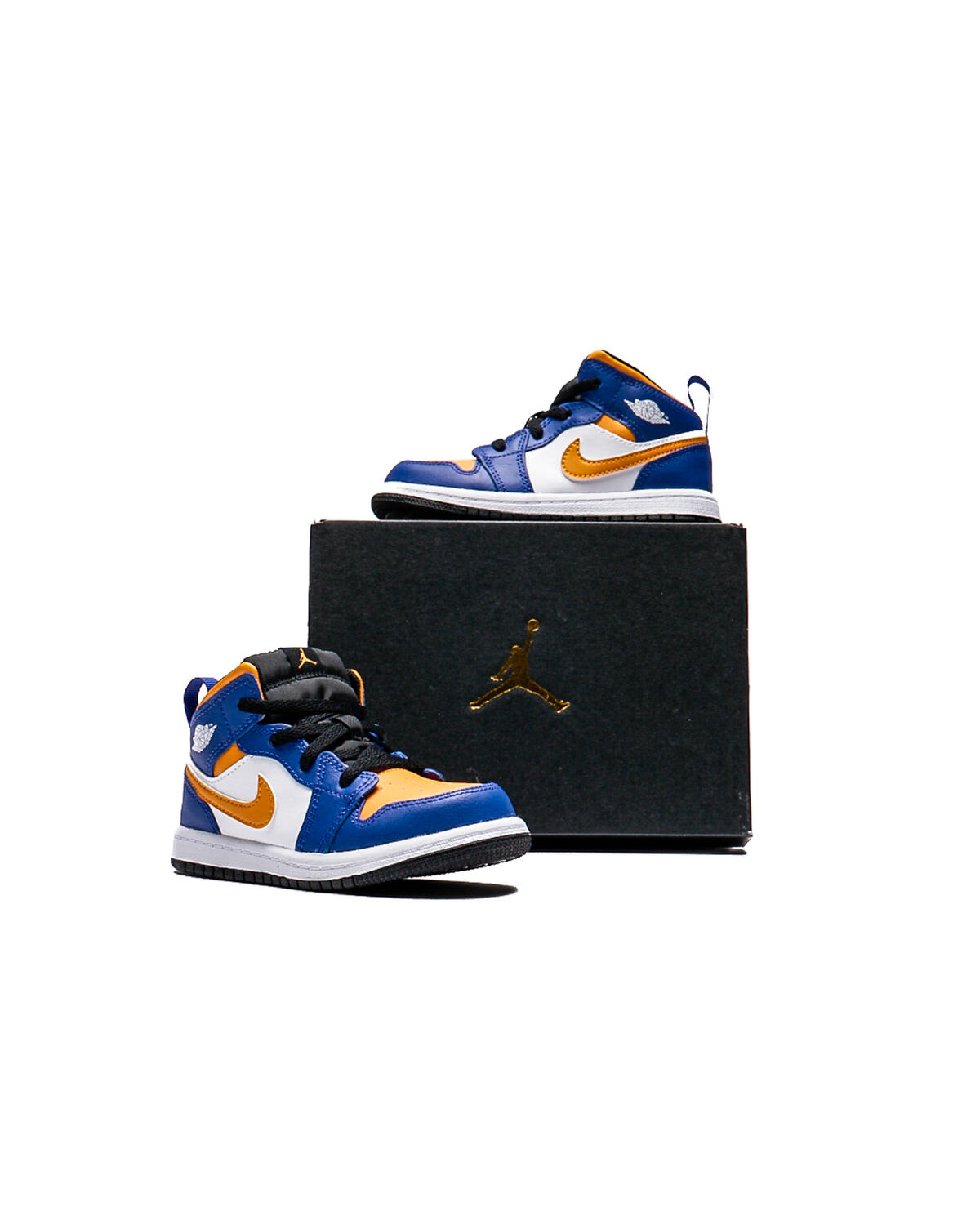 Air Jordan 1 Mid (TD) - Dark Concord/Taxi/White - Image 6
