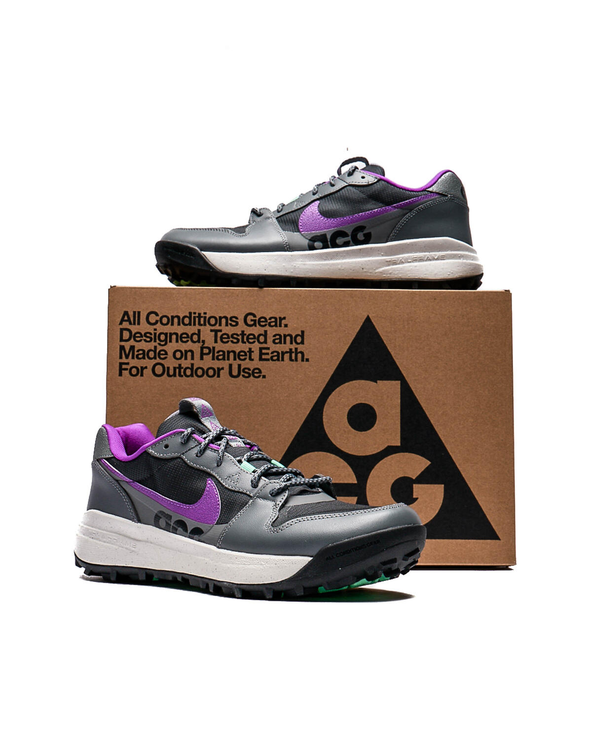 Nike ACG Lowcate Smoke Grey / Dark Smoke Grey / Vivid Purple - Image 18