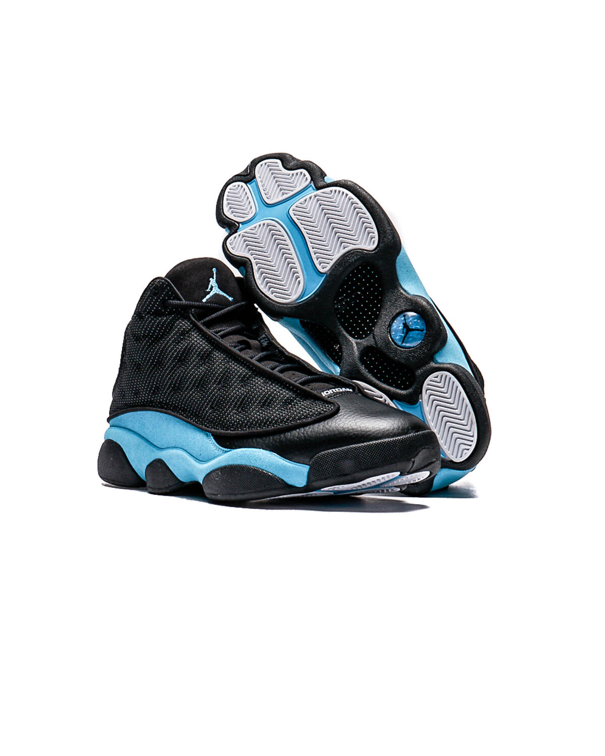 Buy Jordan 13 Retro Mens Shoes, Black/University Blue/Black, 7.5 at
