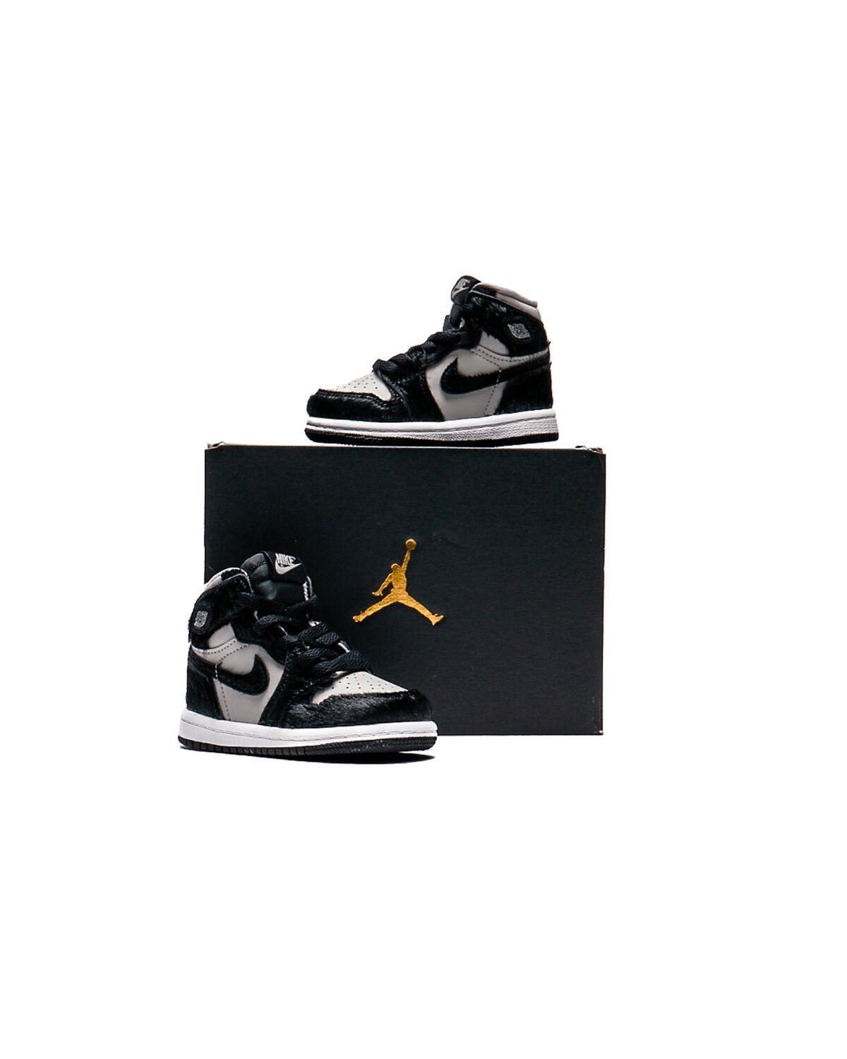 Air Jordan 1 Retro High OG - Medium Grey / Black / White (TD) - Image 19