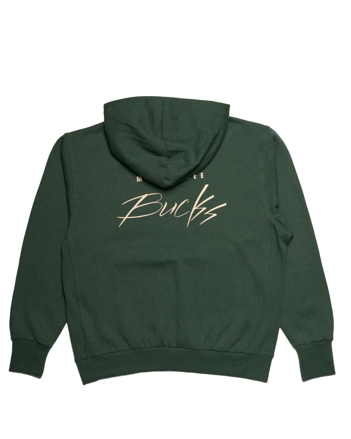 Nike Milwaukee Bucks Courtside Fleece Hoodie - Image 3
