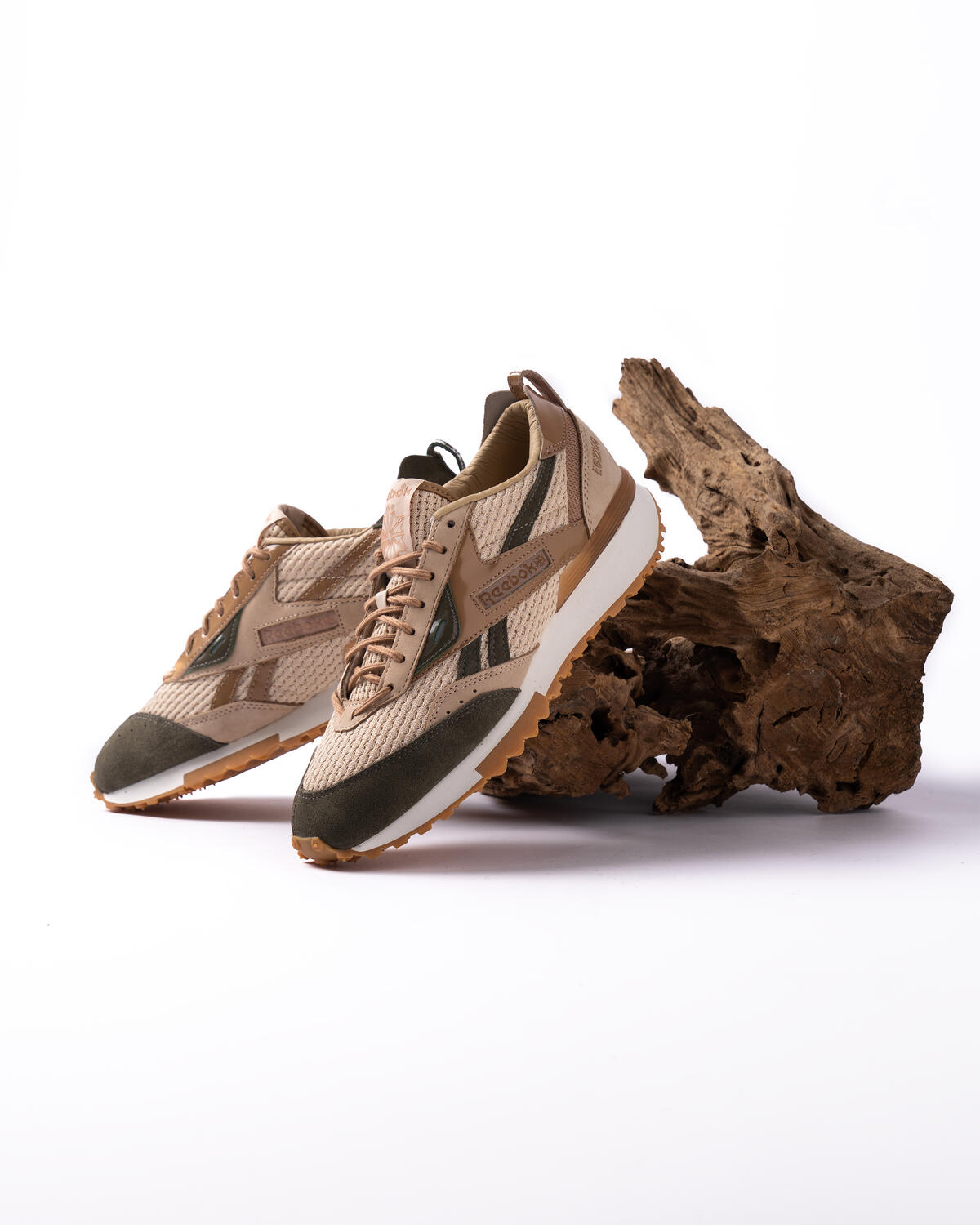 Reebok LX2200 "Engineered Garments" Soft Camel/Sahara/Modern Olive - Image 7