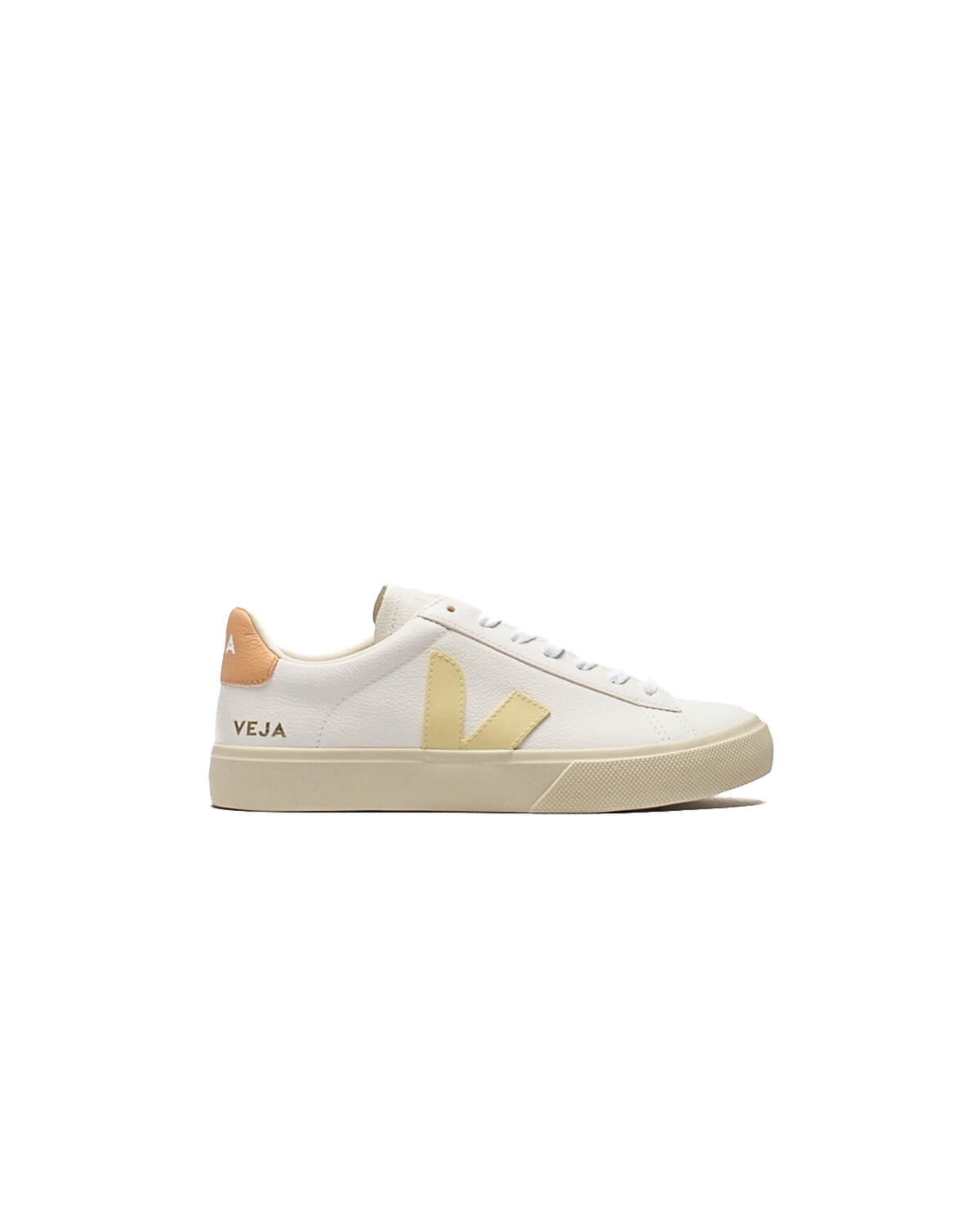 Veja Campo Chromefree Leather White/Sun Peach (Women's) - Image 2