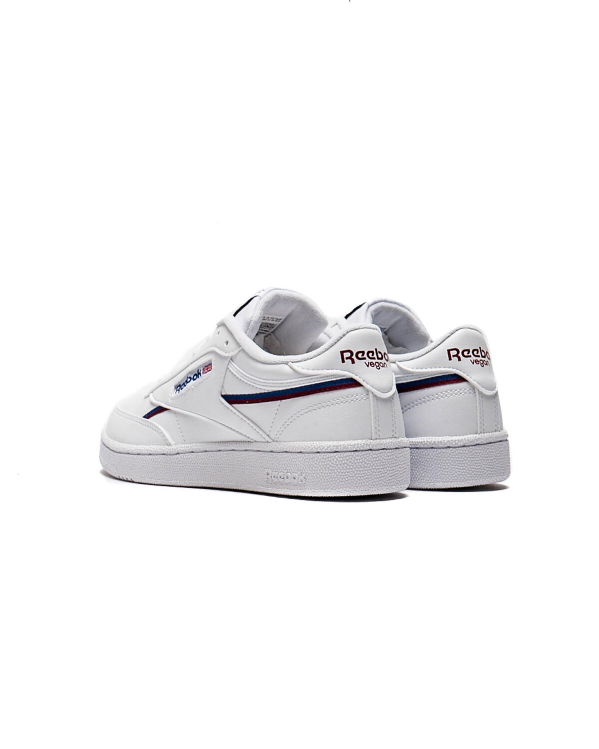 Reebok Club C 85 Ftwr White / Classic Cobalt / Classic Burgundy - Image 10
