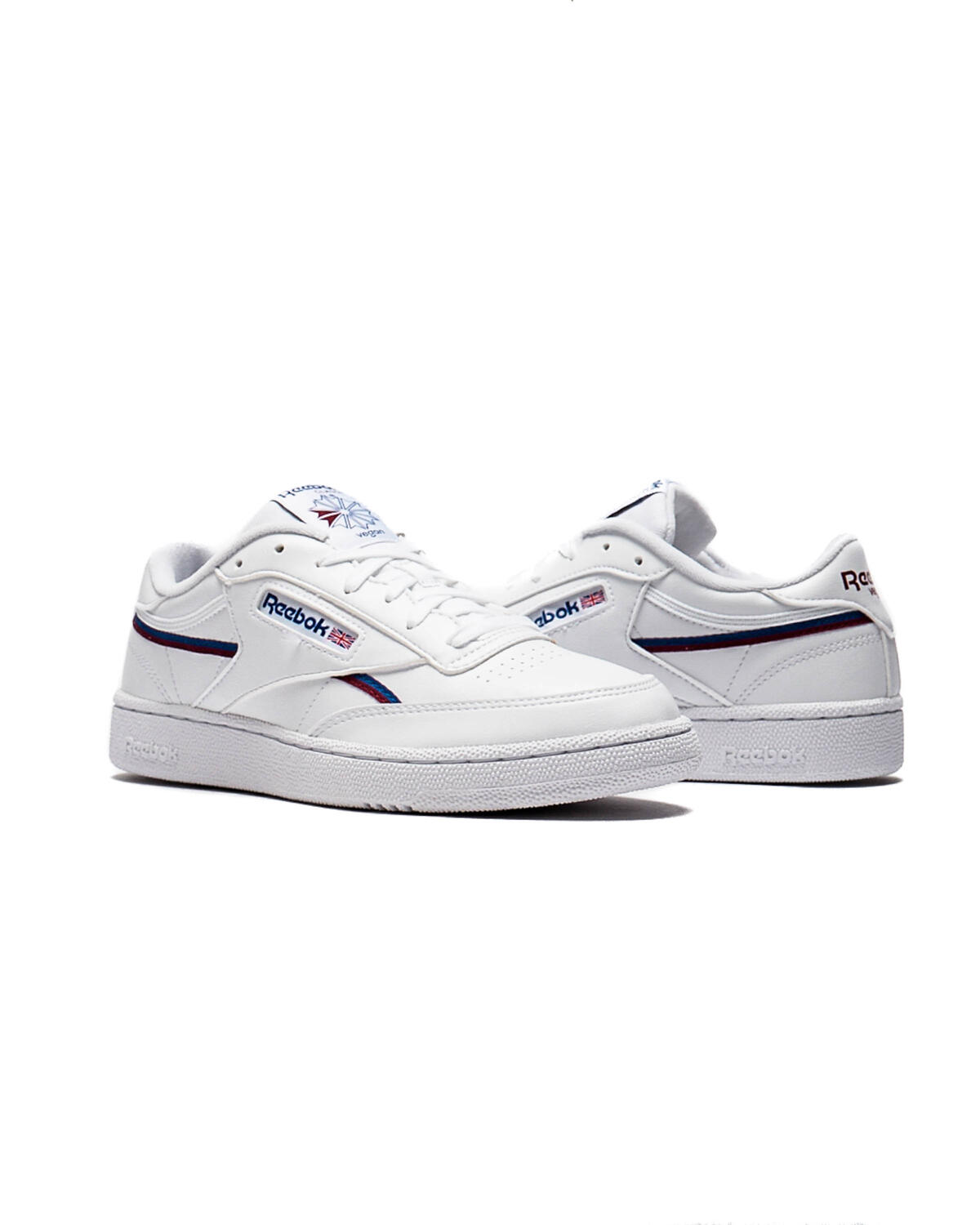 Reebok Club C 85 Ftwr White / Classic Cobalt / Classic Burgundy - Image 11