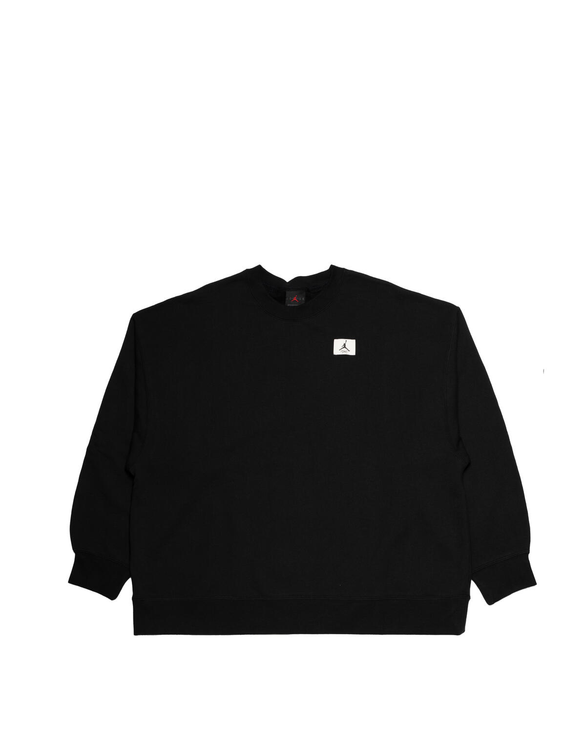 WMNS Jordan Essentials Fleece Pullover Crew (Black) - Image 6