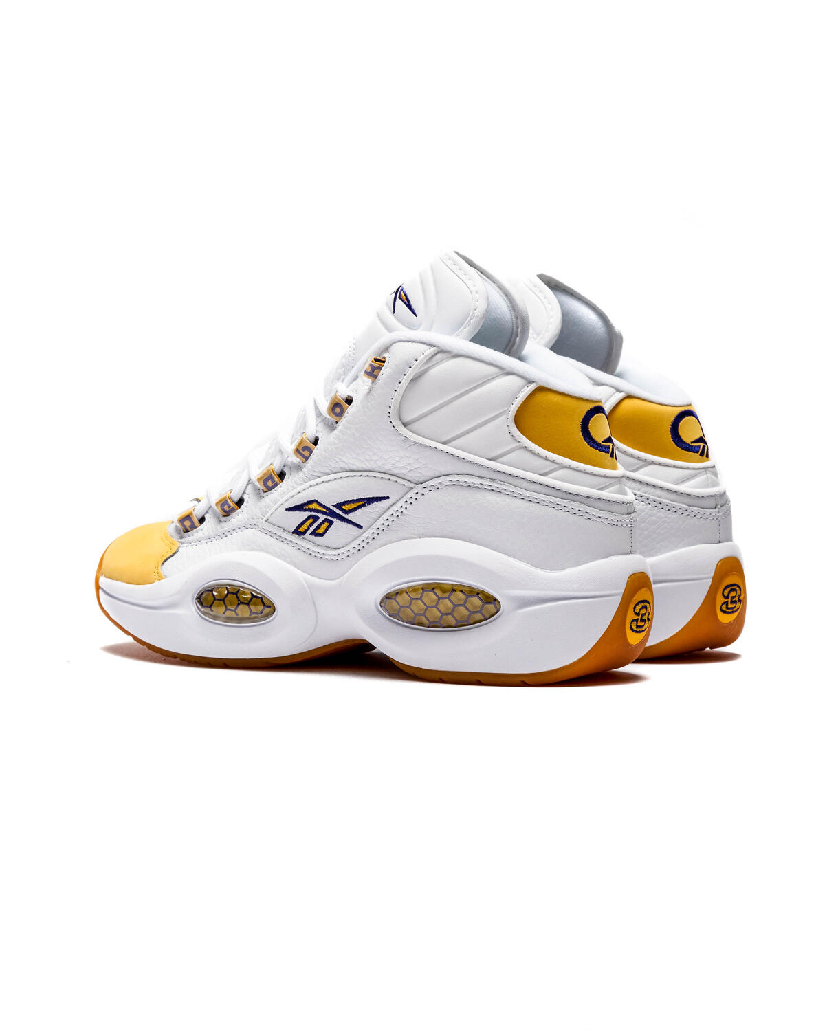 Reebok Question Mid Yellow Toe - Image 17