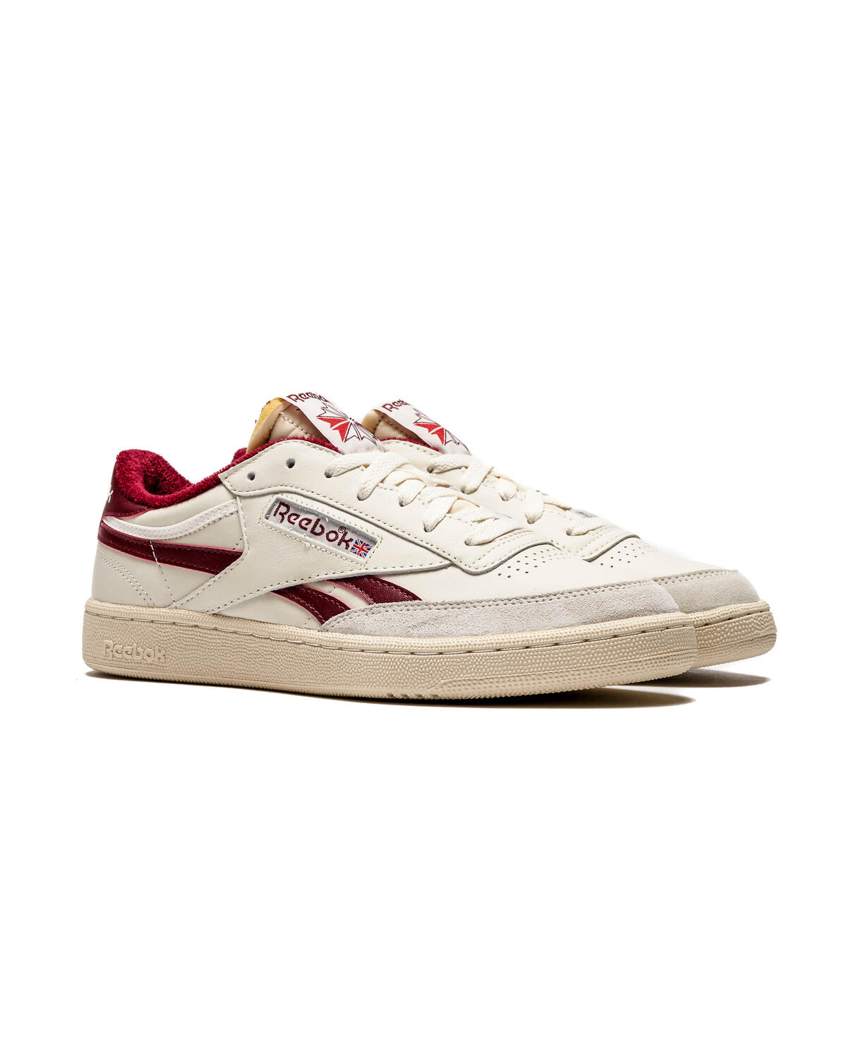 Reebok Club C Revenge Beige / Rot - Image 3