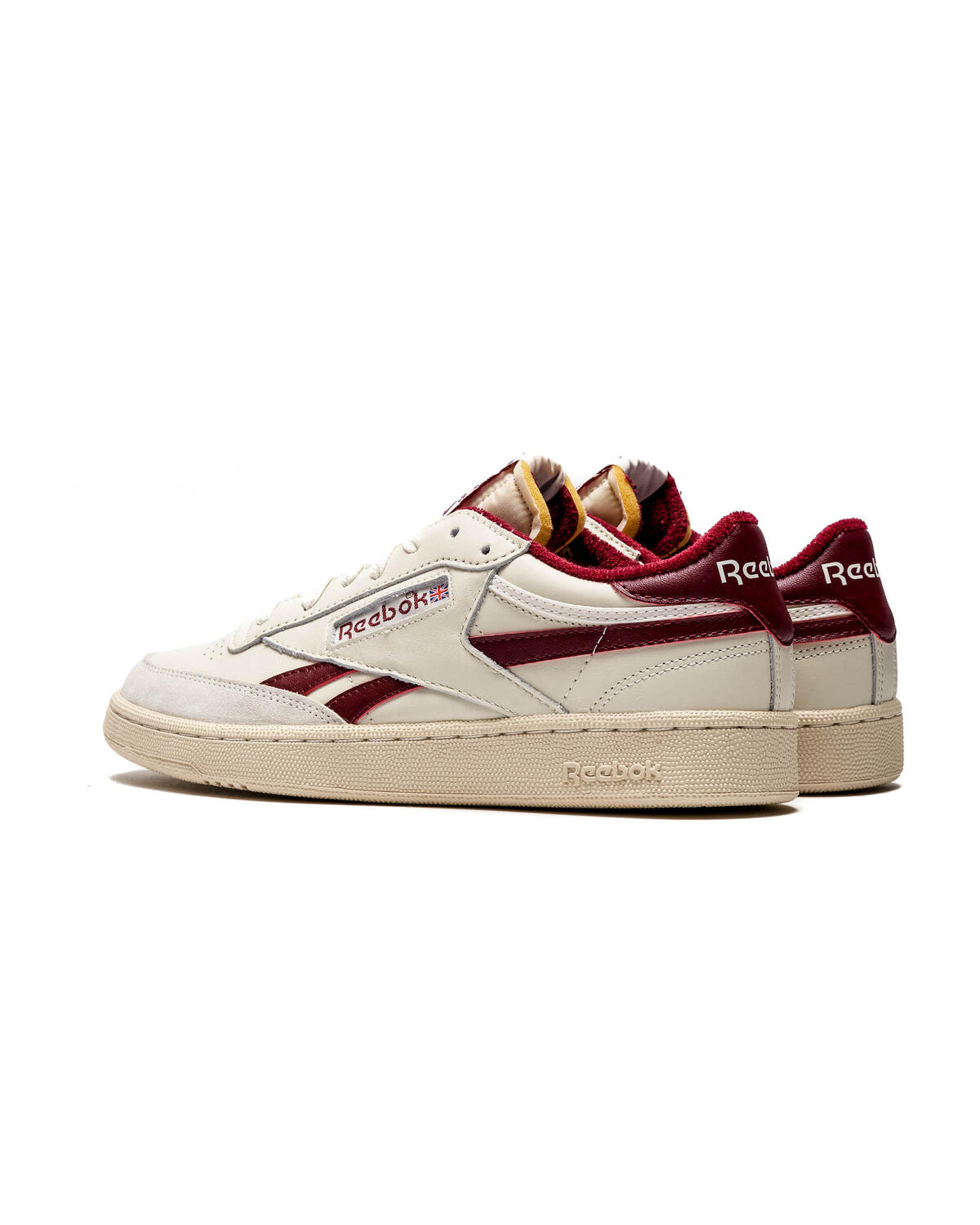 Reebok Club C Revenge Beige / Rot - Image 4