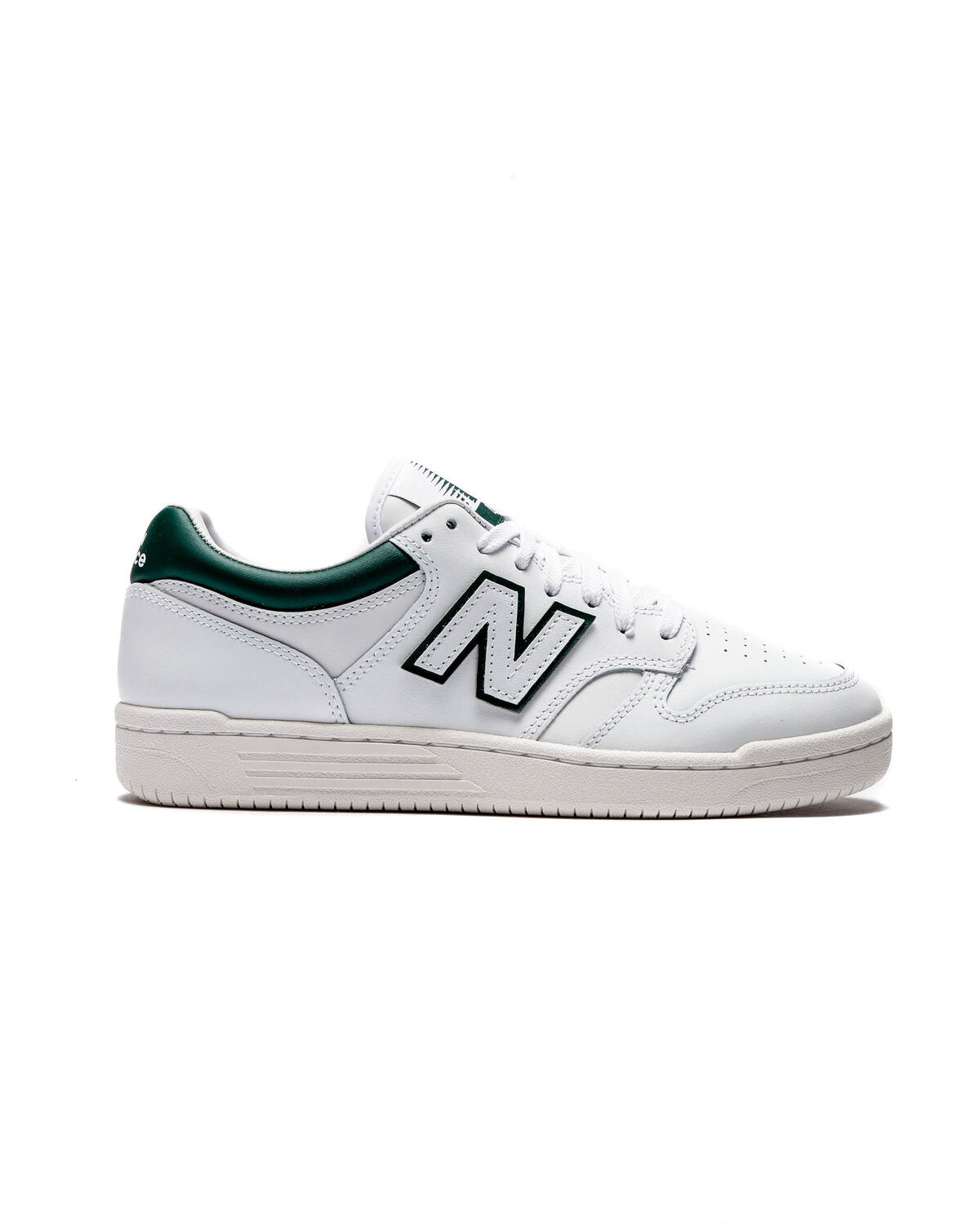 New Balance BB480 LGT (Weiß / Grün) - Image 8