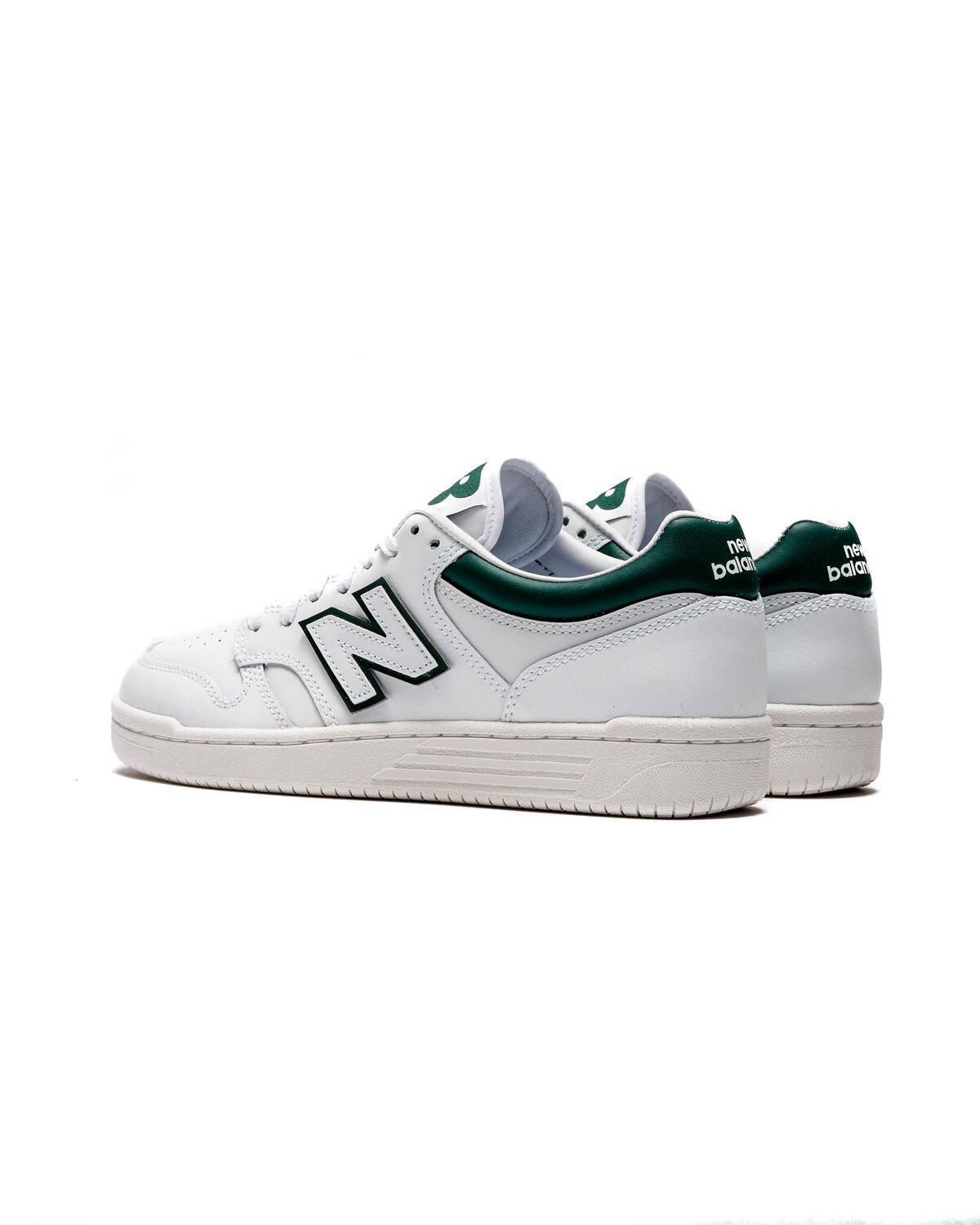New Balance BB480 LGT (Weiß / Grün) - Image 10