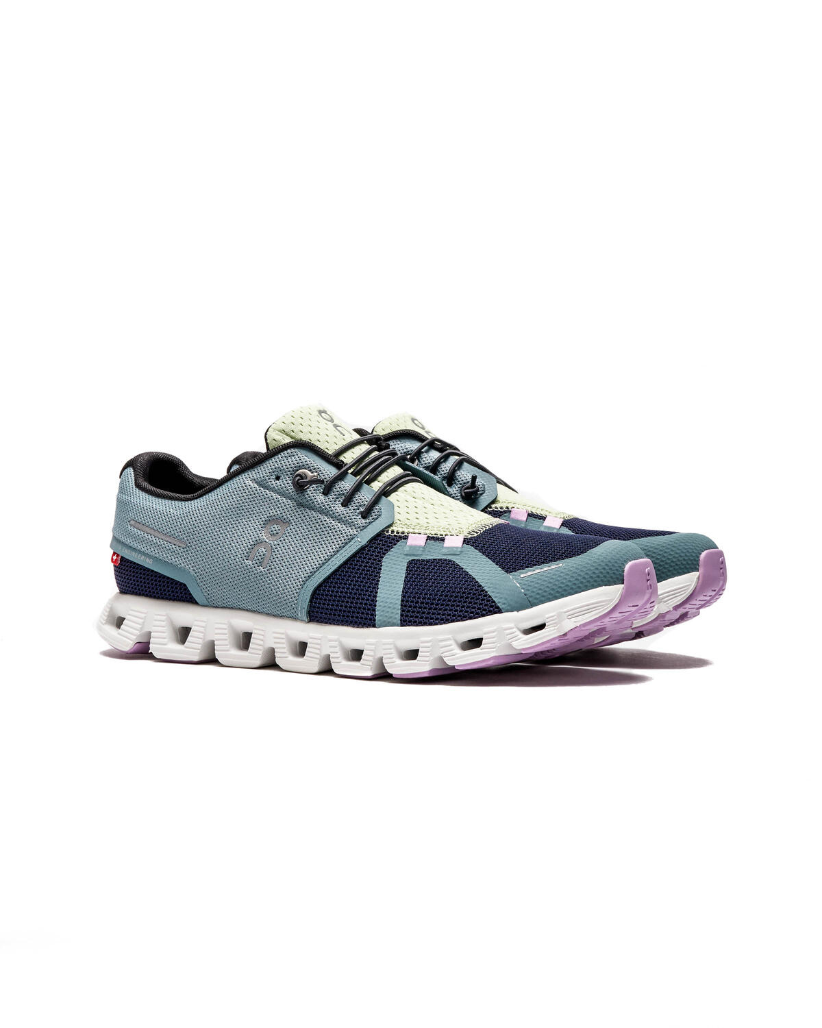 On Running Cloud 5 Push Rock/Black (Women's) - Image 3