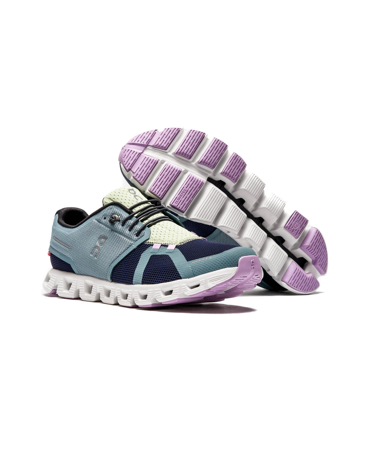 On Running Cloud 5 Push Rock/Black (Women's) - Image 5