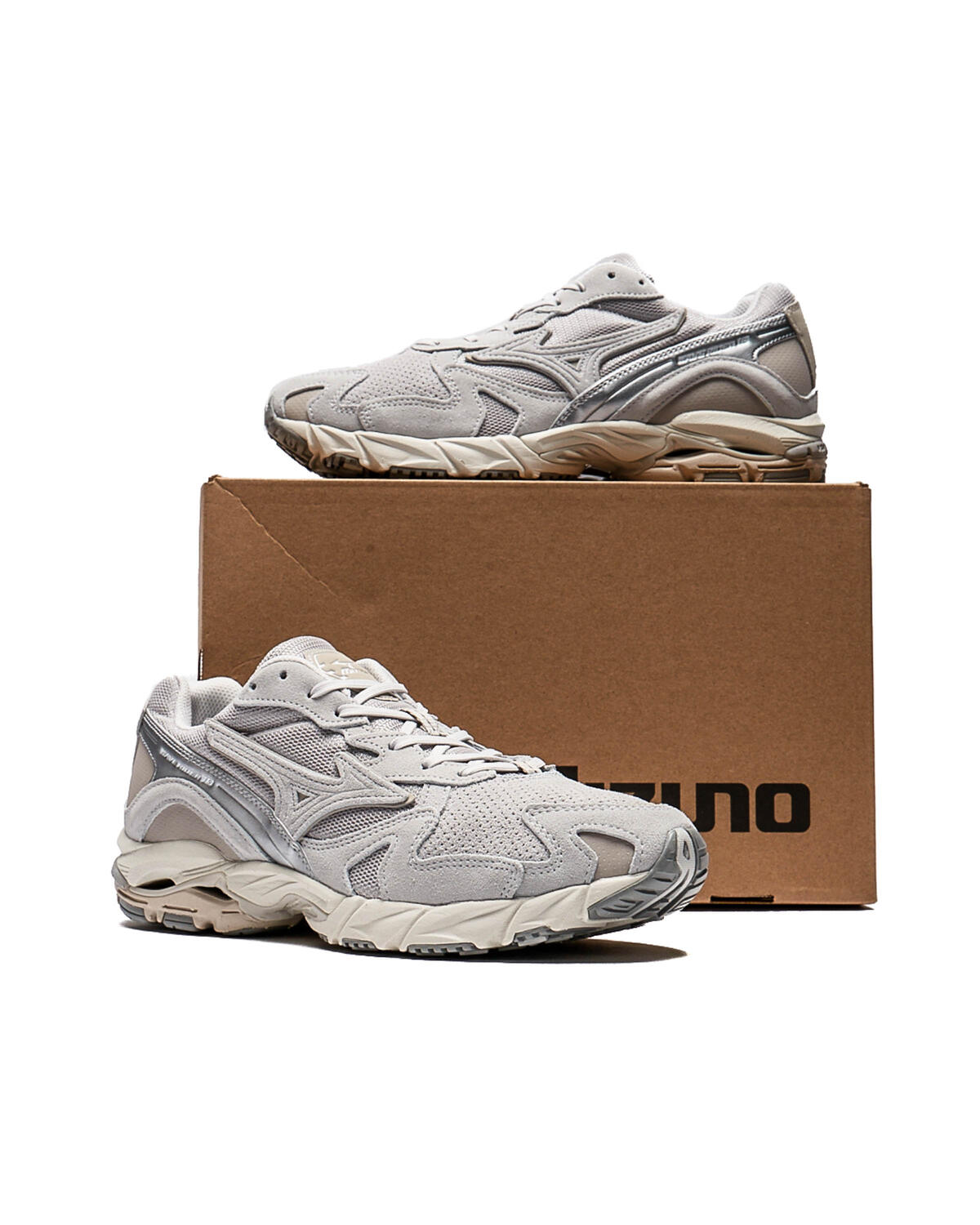 Mizuno Wave Rider 10 Premium Pack Grau - Image 11