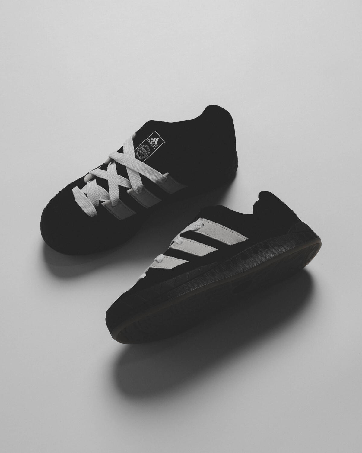 adidas Adimatic Core Black / Crystal White / Gum - Image 12