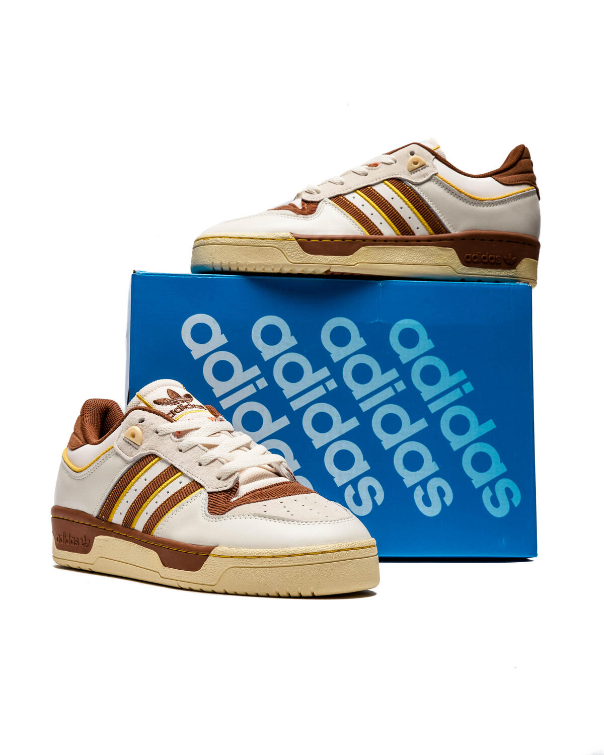 adidas Rivalry Low Premium Footwear - White / Scarlet / Cream White - Image 11