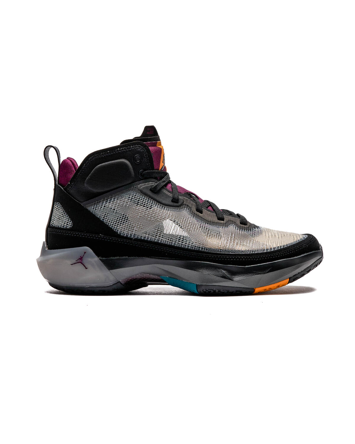 Air Jordan Xxxvii Men's Basketball Shoes 'Black/Bordeaux/Gold' - Image 2