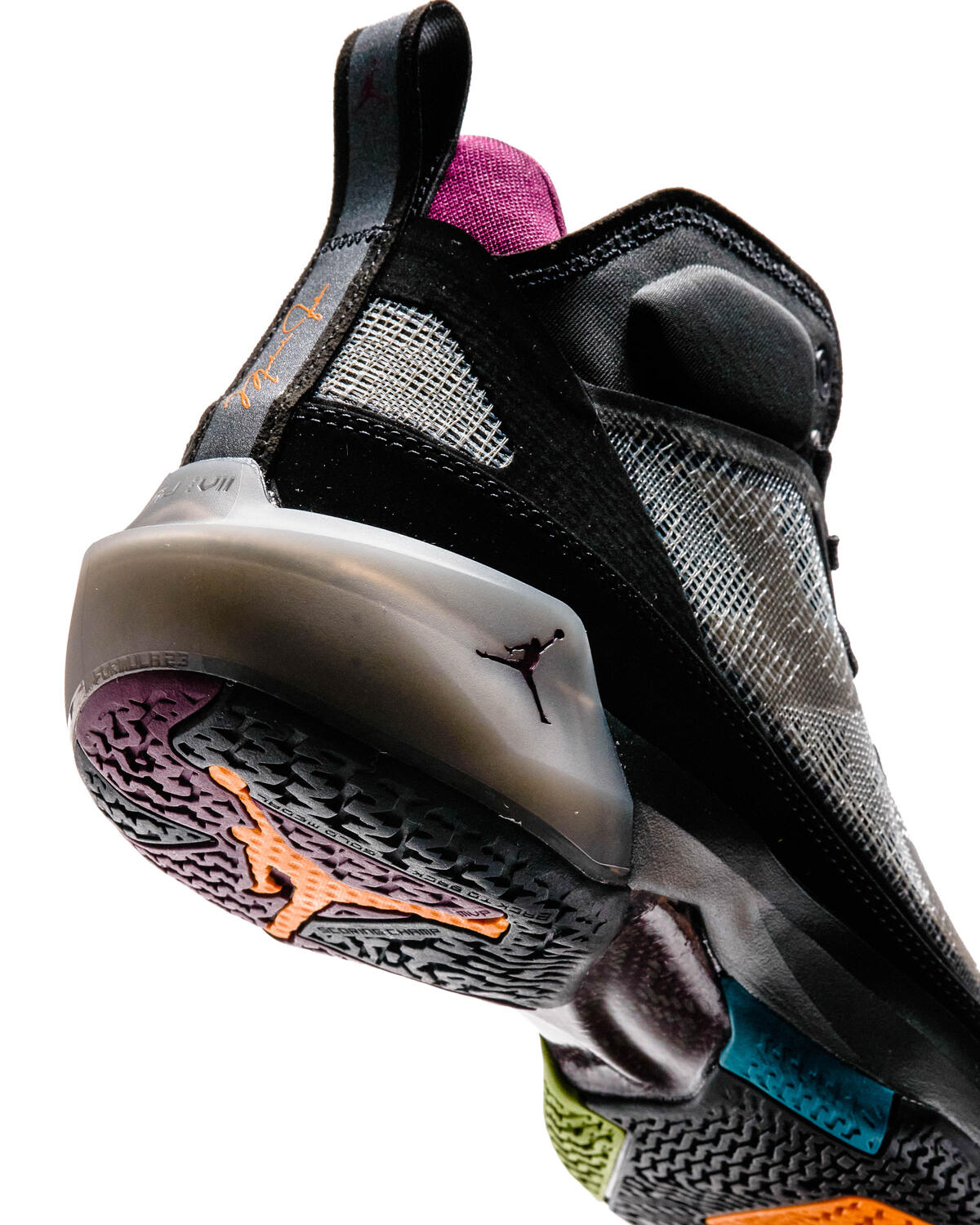 Air Jordan Xxxvii Men's Basketball Shoes 'Black/Bordeaux/Gold' - Image 7